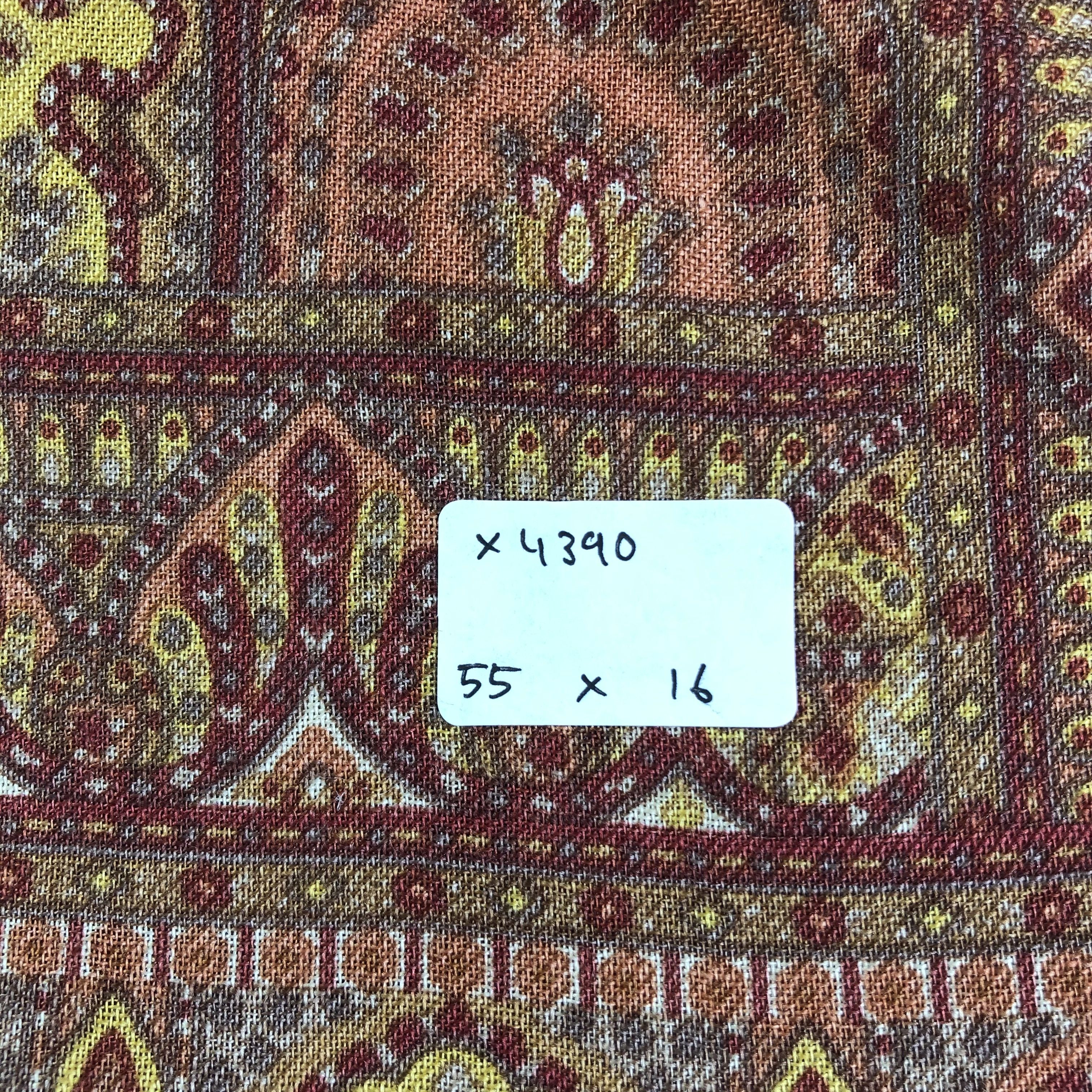 Vintage Vintage Topkapi Silk Scarf Size ONE SIZE - 7 Thumbnail