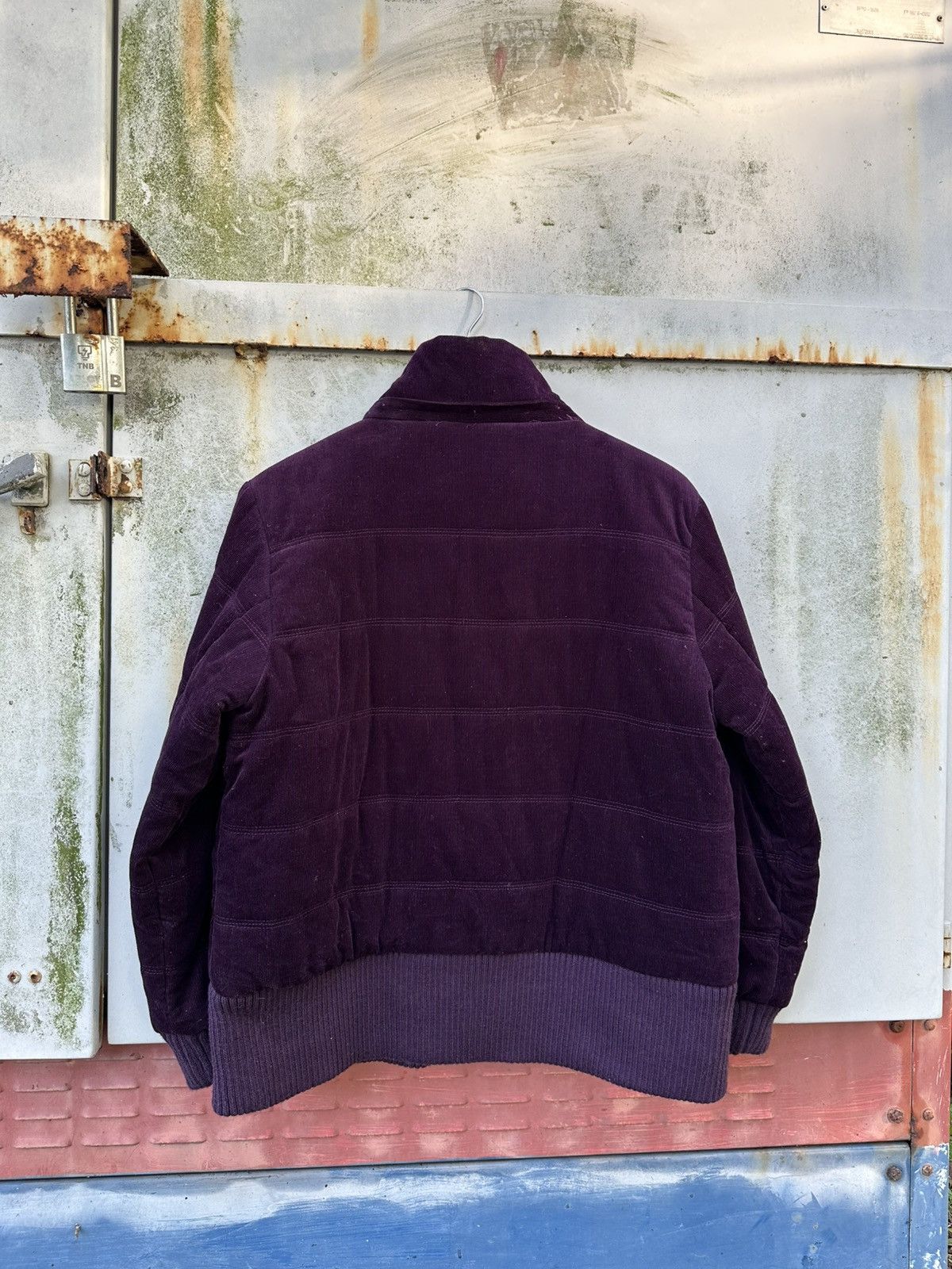 Vintage 👹Ohceanbell Corduroy Puffer Bomber Jacket Size US S / EU 44-46 / 1 - 8 Thumbnail