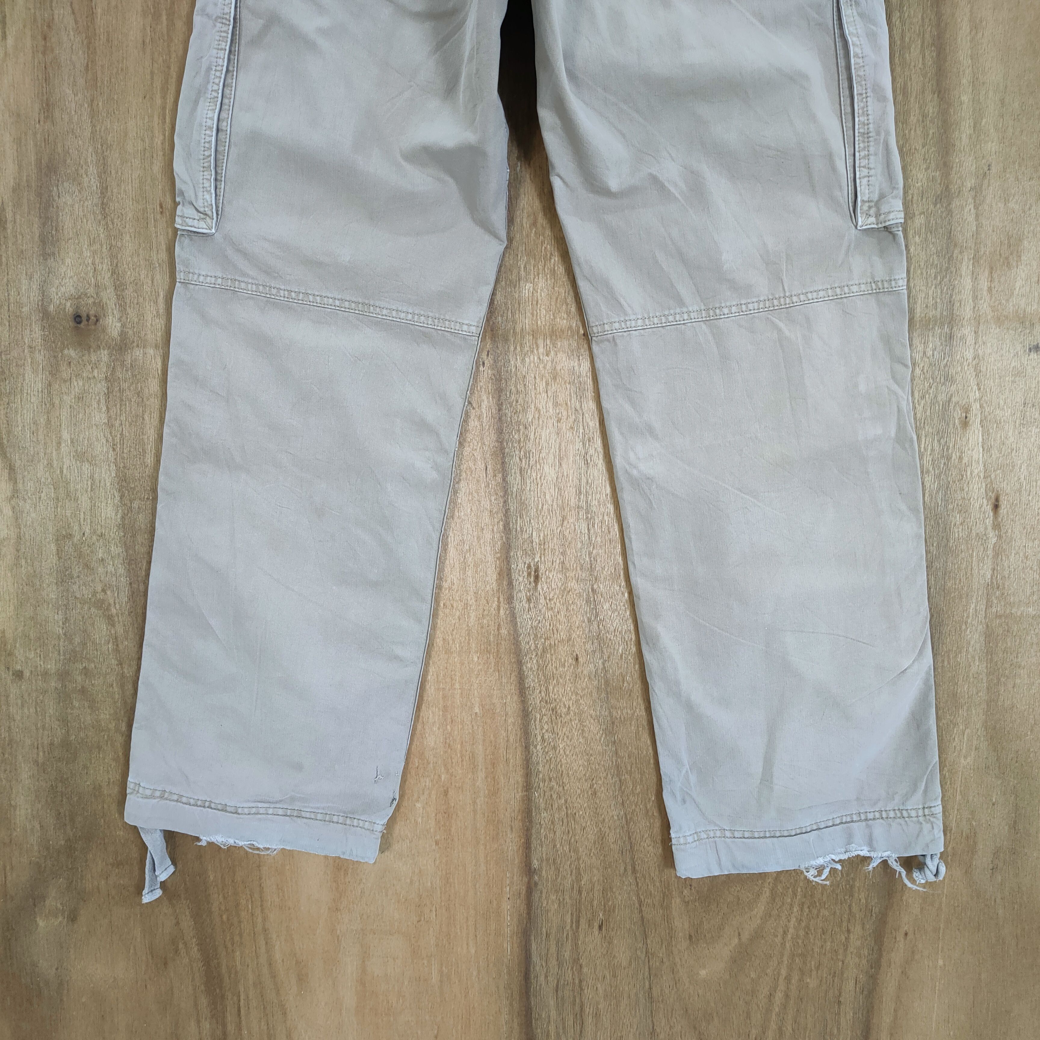 Japanese Brand W32 VINTAGE JAPANESE RIPPEP CARGO PANTS Size US 32 / EU 48 - 8 Thumbnail
