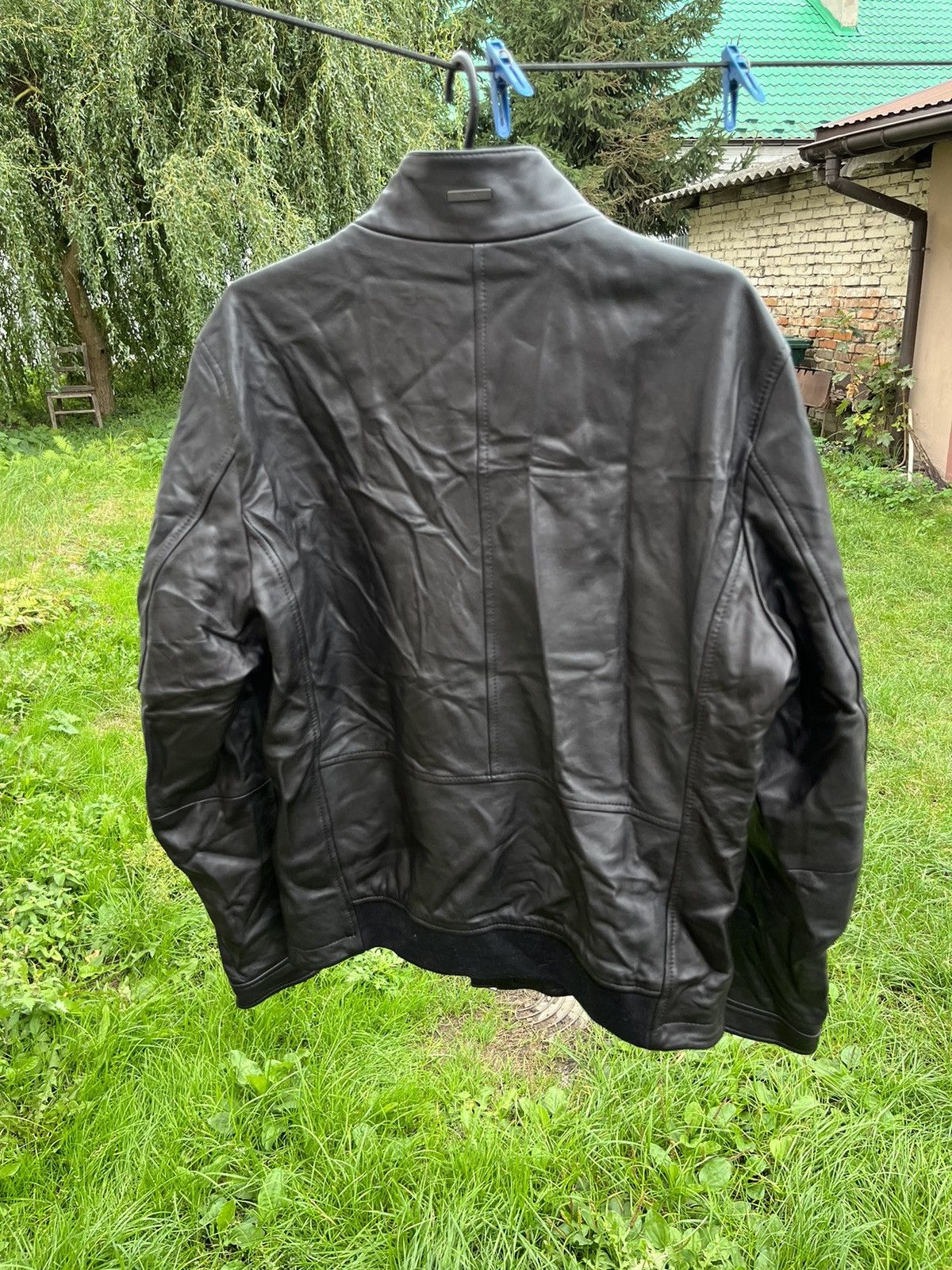 Hugo Boss Hugo Boss Real Leeather JAcket Black Luxury Size US M / EU 48-50 / 2 - 3 Thumbnail