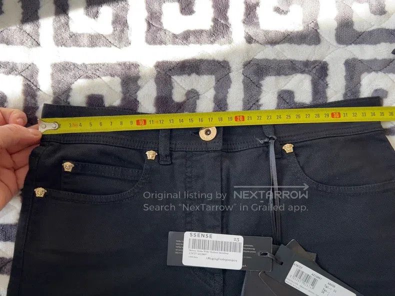 Versace Versace Pure black jeans Size US 26 / EU 42 - 8 Thumbnail