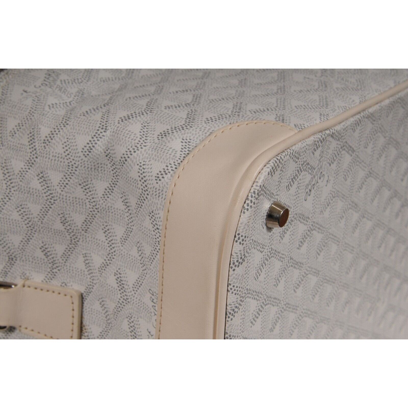 Goyard Vintage 2000's Y2k Vanity Train Case Canvas Bag - 02252 Size ONE SIZE - 13 Thumbnail