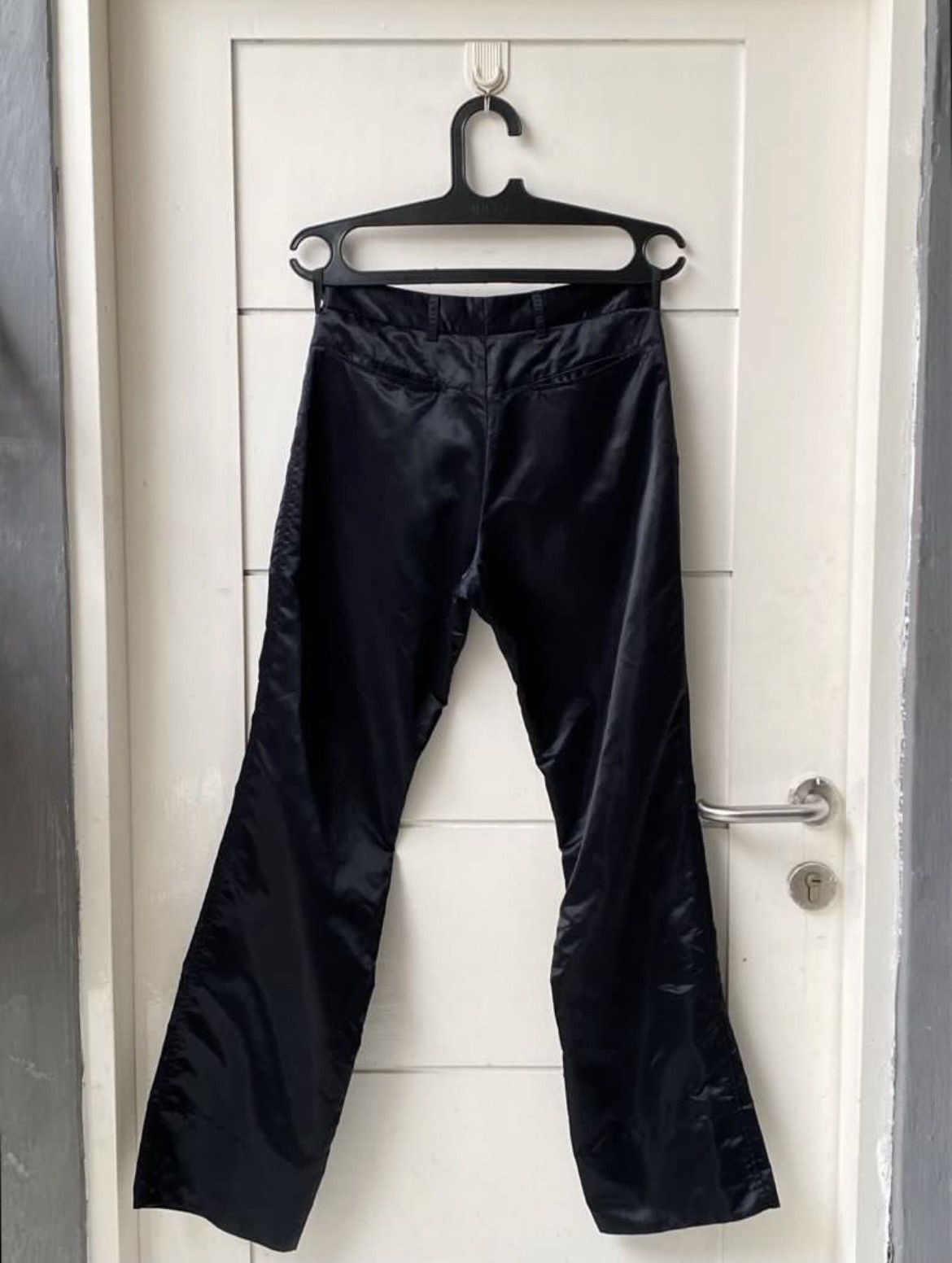 Katharine Hamnett London KATHARINE HAMNET LONDON Black Long Flare Pants Size US 28 / EU 44 - 8 Thumbnail