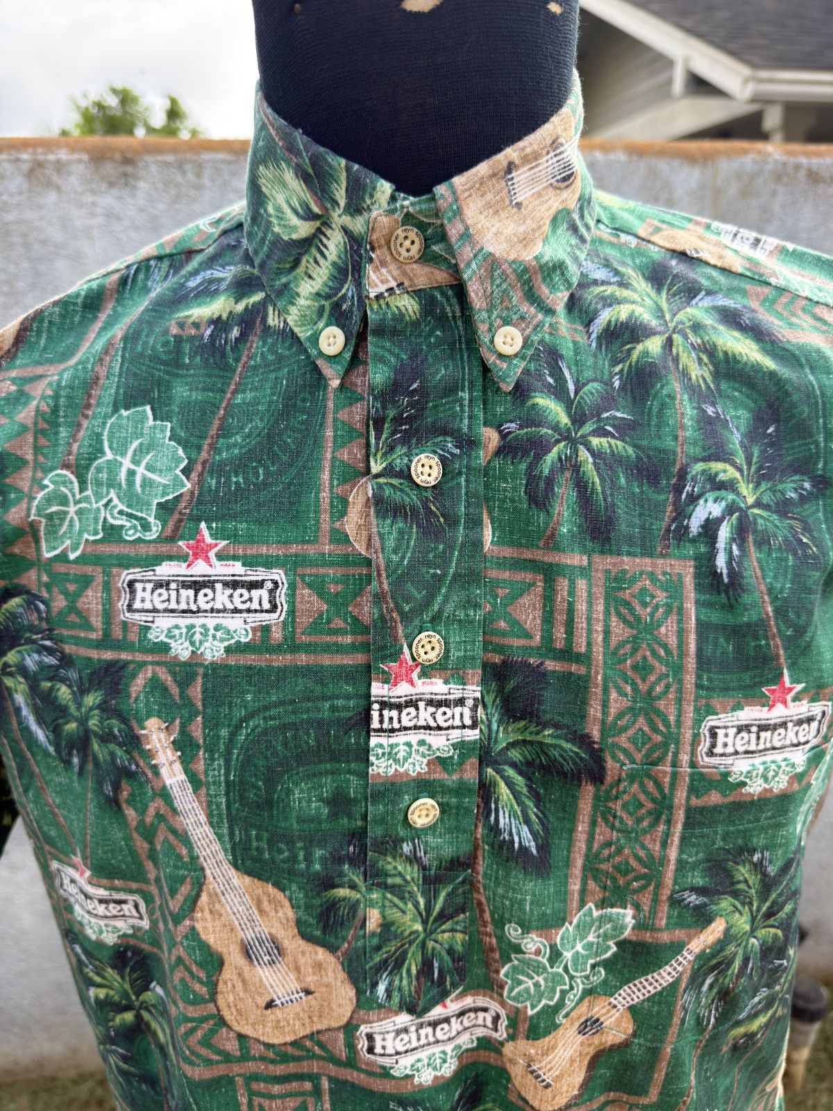 Reyn Spooner Rare Reyn Spooner Heineken Beer Hawaiian Shirt Men’s S Size US S / EU 44-46 / 1 - 3 Thumbnail