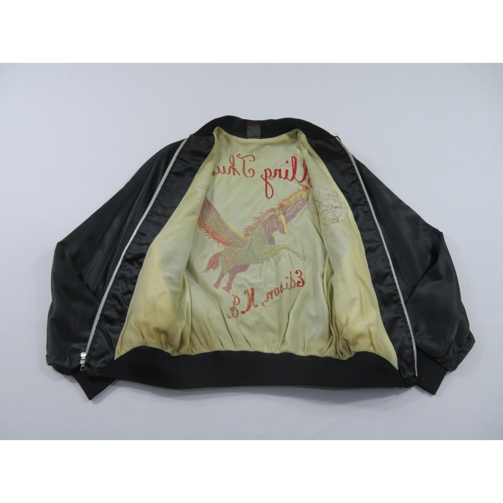 Other Rolling Thunder Horse Black Jacket Sz 14-16 XS 70s/80s Size XS / US 0-2 / IT 36-38 - 3 Thumbnail
