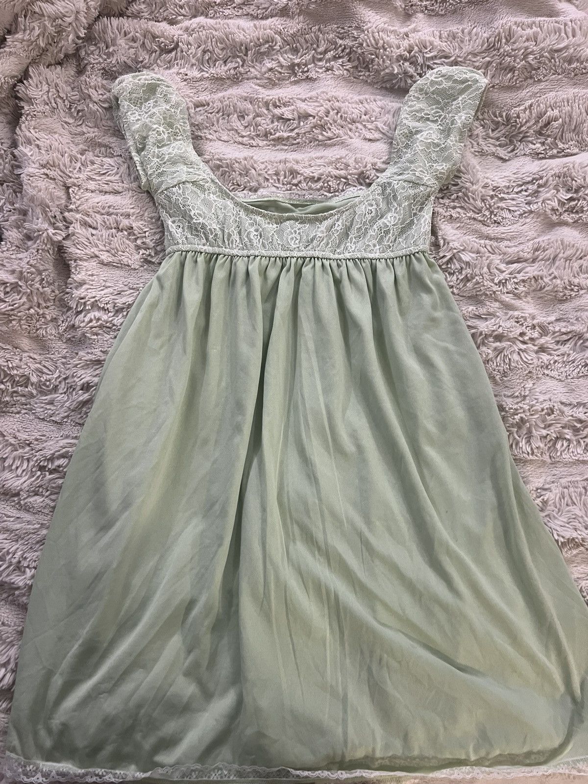 UNIF Light Green Unif Sprite Dress Small Size S / US 4 / IT 40 - 4 Thumbnail