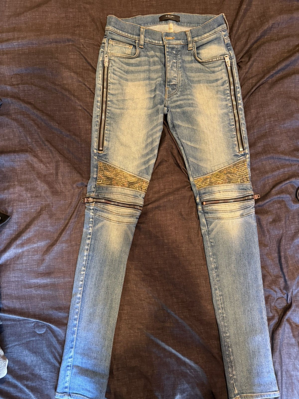 Amiri Amiri Men's Paisley MX2 Size US 30 / EU 46 - 1 Thumbnail