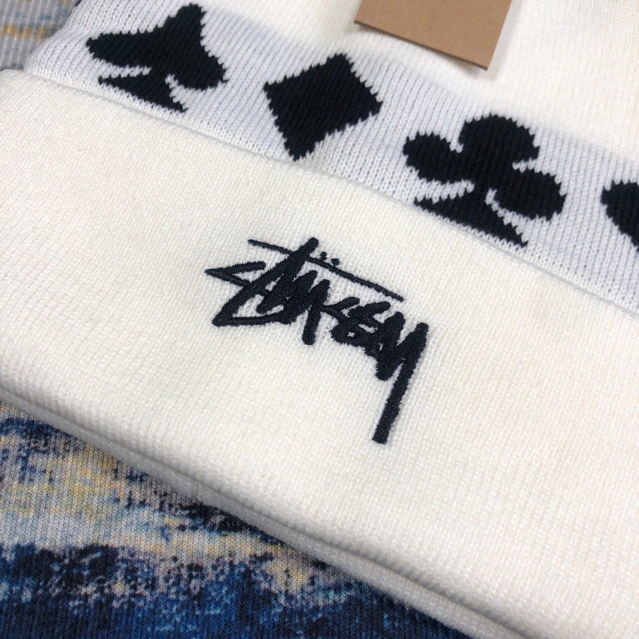 Stussy Stussy Full Suit Jacquard Cuff Beanie Size ONE SIZE - 3 Thumbnail