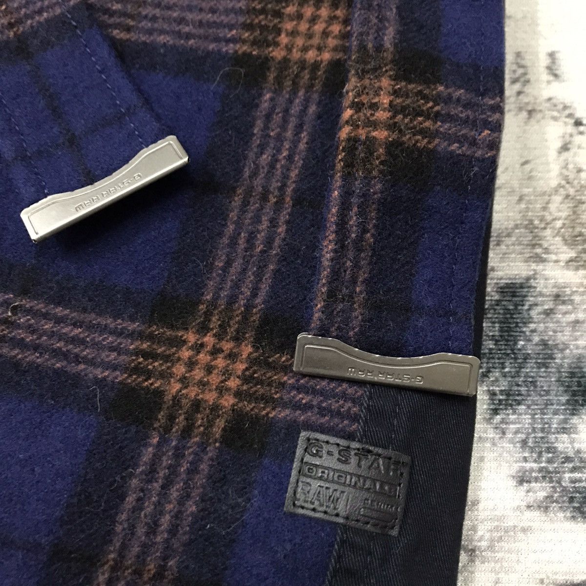 G-Star G-Star Raw Belted Field Plaid Wool Jacket Size US S / EU 44-46 / 1 - 11 Thumbnail