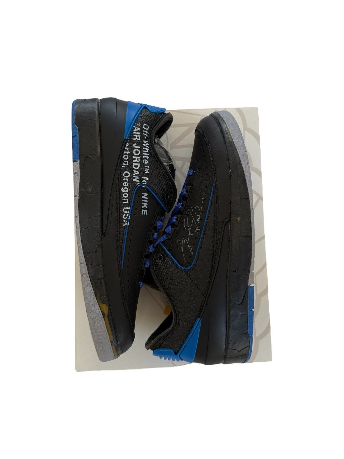 Jordan Brand Jordan X Off-white 2 Black Size US 12 / EU 45 - 1 Thumbnail