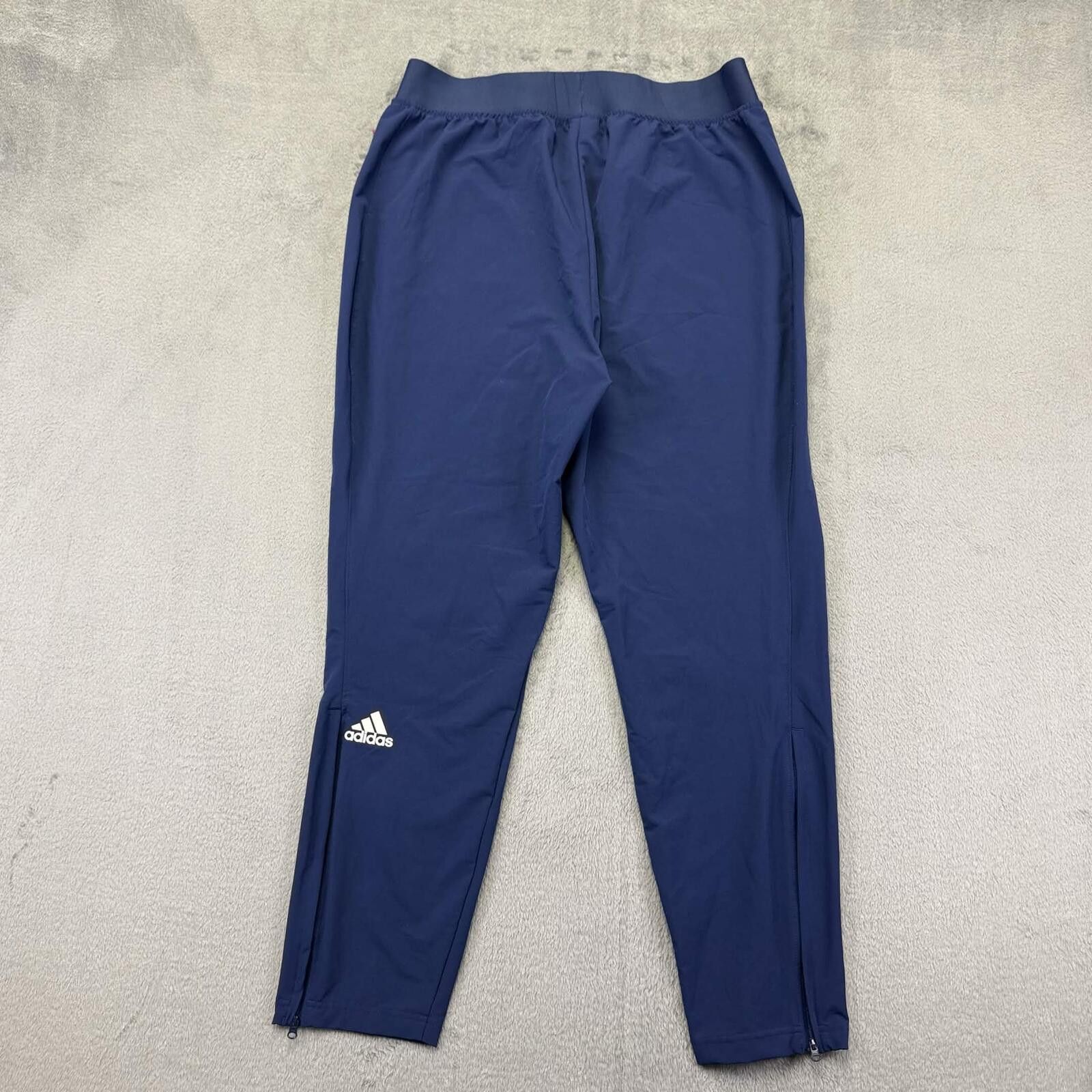 Adidas Adidas Vintage USA Falg Logo Blue A thletic Tracksuit Size US 36 / EU 52 - 2 Thumbnail