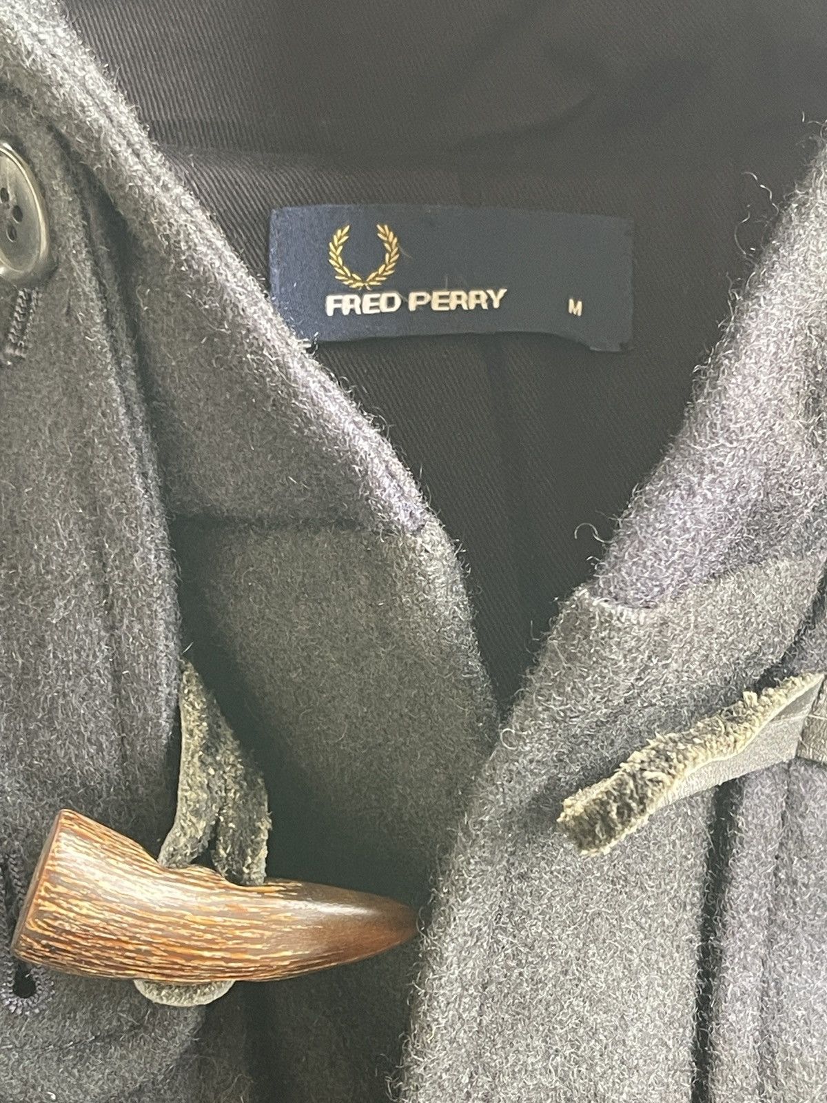 Fred Perry Fred Perry Wool Tartan Duffle Coat Size US M / EU 48-50 / 2 - 4 Thumbnail