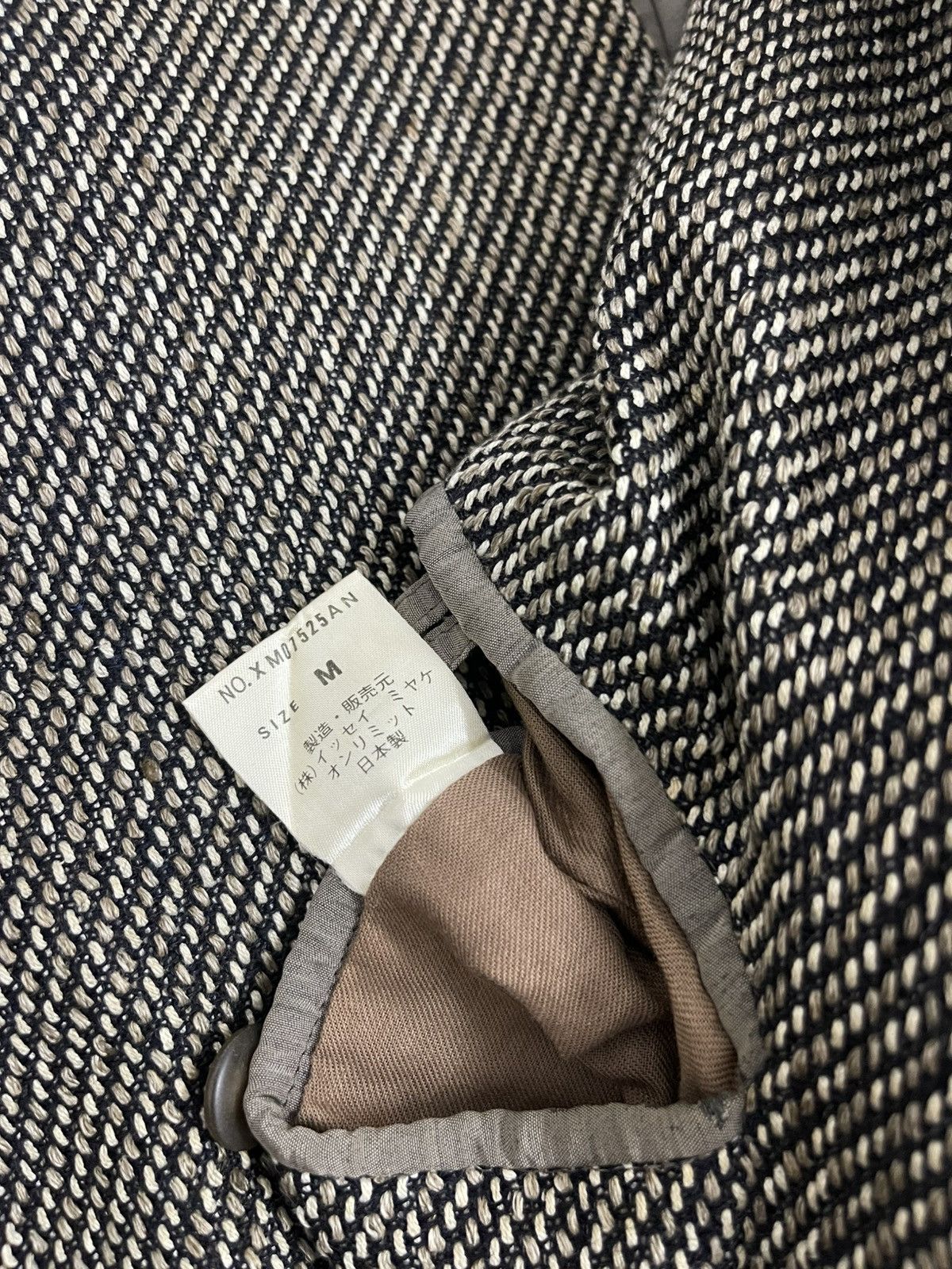 Vintage Vtg 80s Issey Miyake Collarless Jacket Size US S / EU 44-46 / 1 - 10 Thumbnail