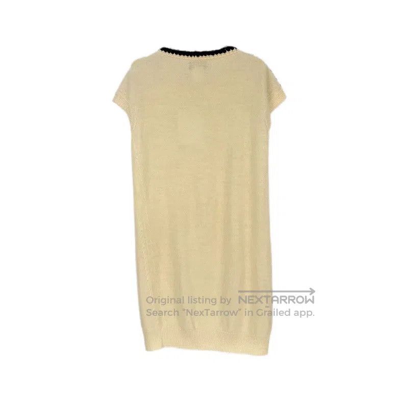 Chanel Chanel Beige shoulder button wool dress Size XS / US 0-2 / IT 36-38 - 2 Thumbnail