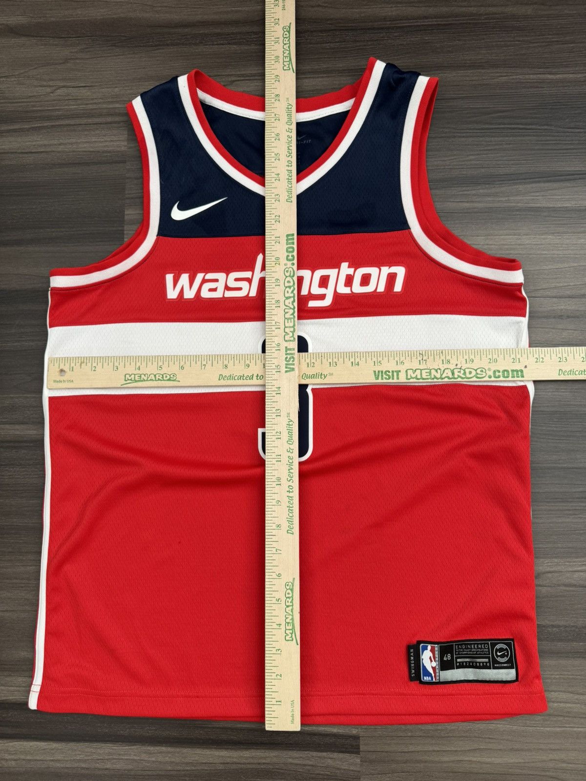 Nike Bradley Beal Washington Wizards NBA Swingman Dri-Fit Jersey Size US L / EU 52-54 / 3 - 2 Thumbnail