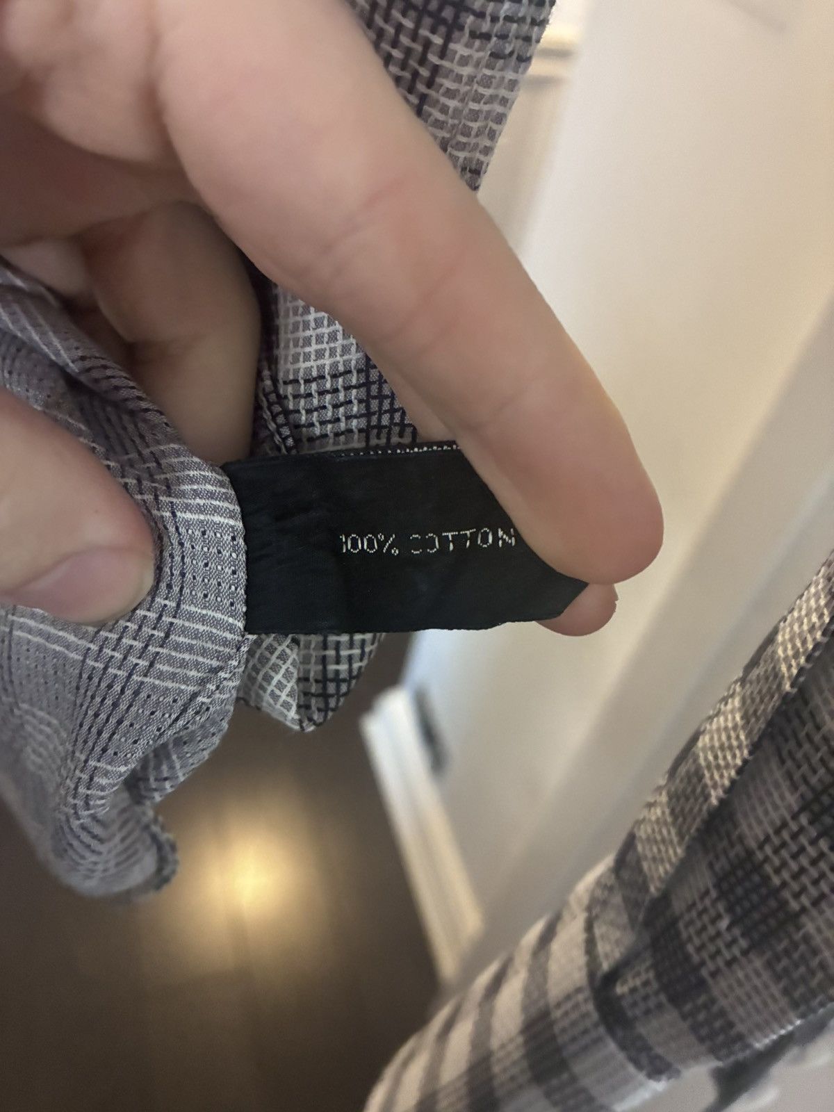 Grailed Tom ford grey check cotton shirt size 39 15.5 Size US M / EU 48-50 / 2 - 3 Thumbnail
