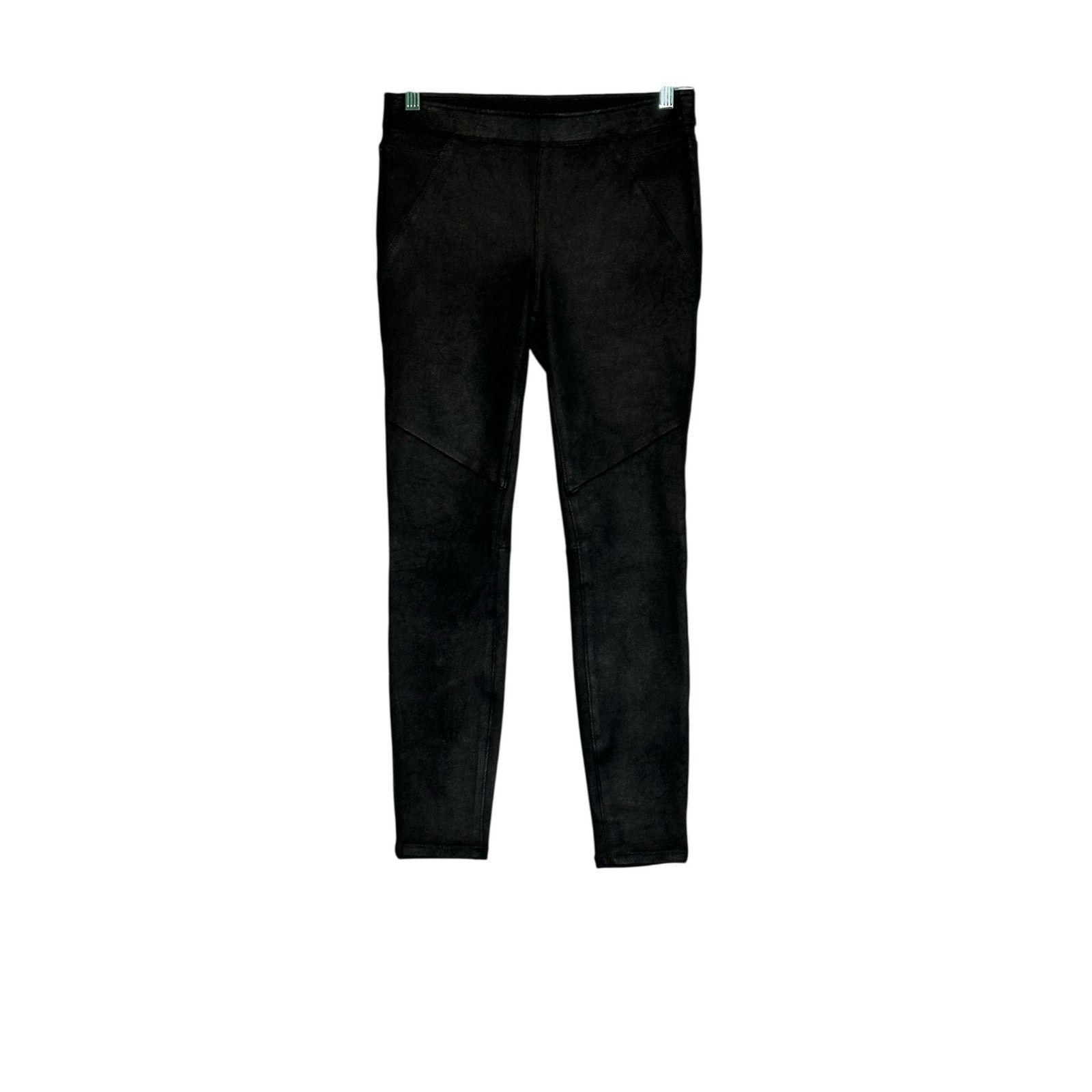 Free People Free People Faux Suede Leather Moto Leggings Pants Size 4 Size 27" / US 4 / IT 40 - 20 Thumbnail