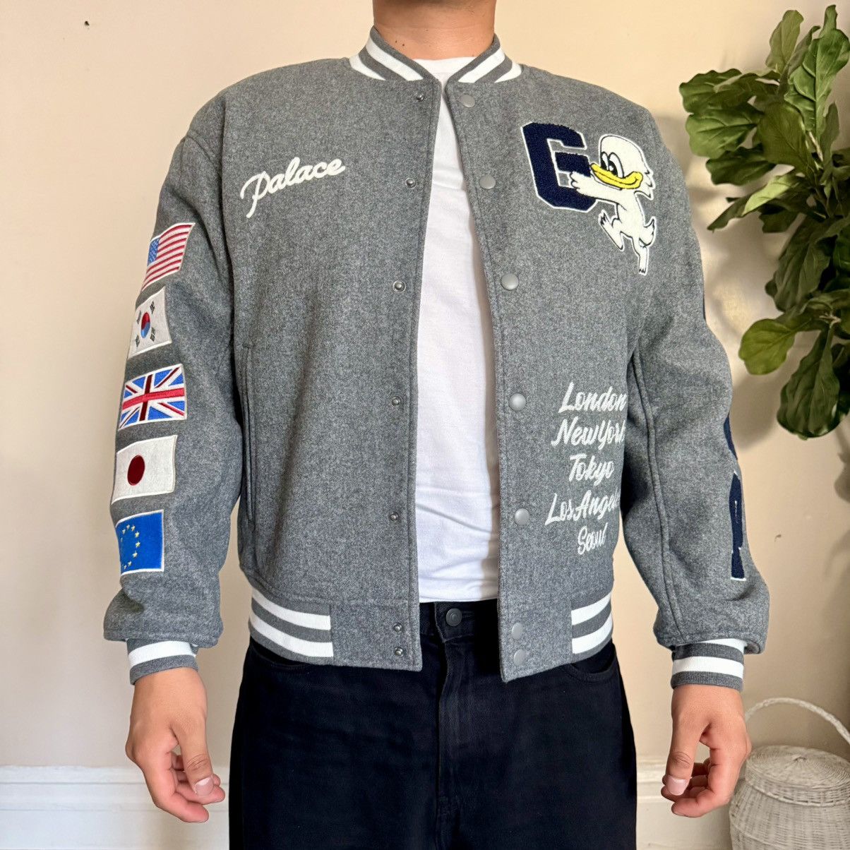 Gap × Palace Palace x GAP Varsity Jacket Size US S / EU 44-46 / 1 - 8 Thumbnail