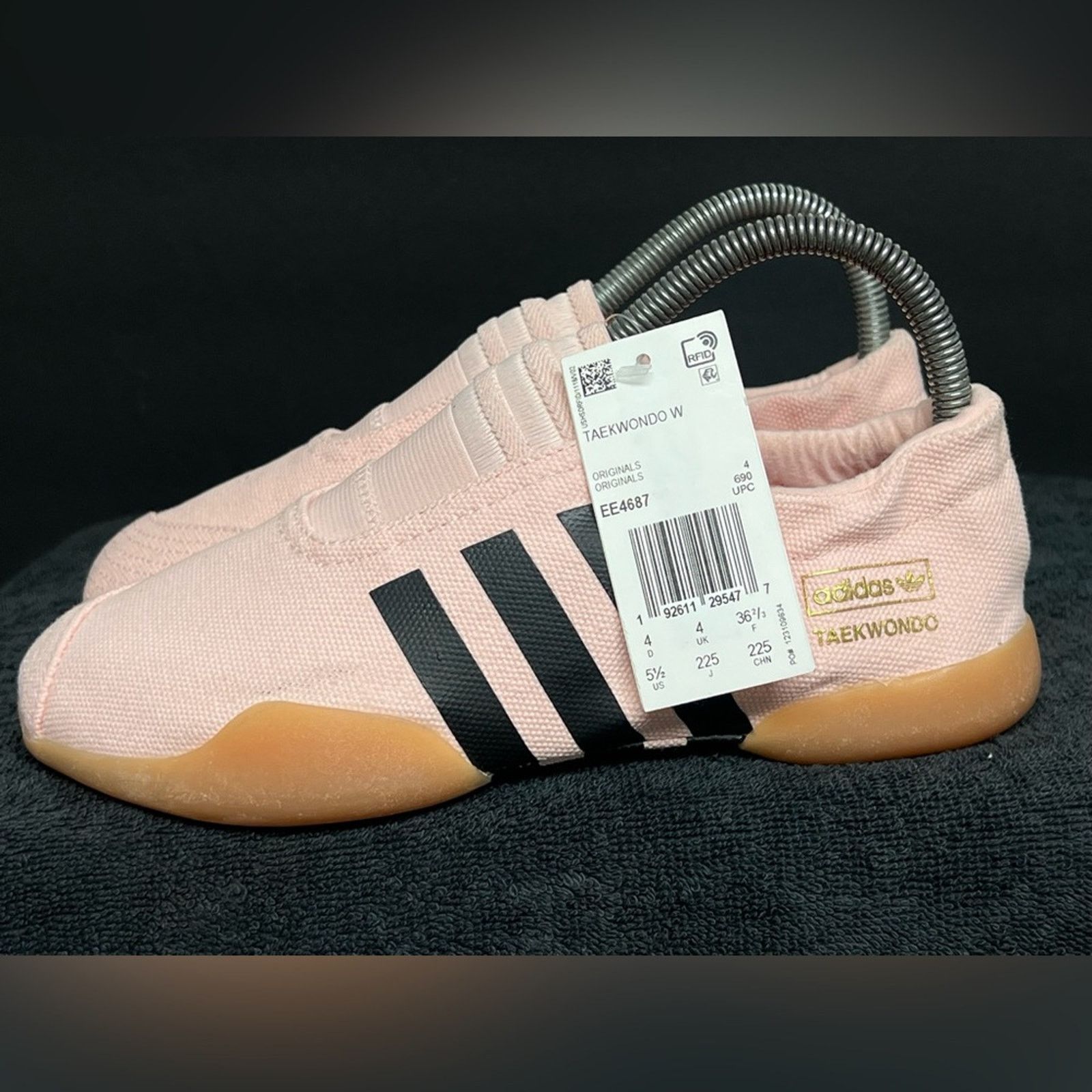 Adidas adidas Taekwondo 'Icey Pink Core Black' Women’s NWT RARE Size US 5.5 / IT 35.5 - 1 Thumbnail