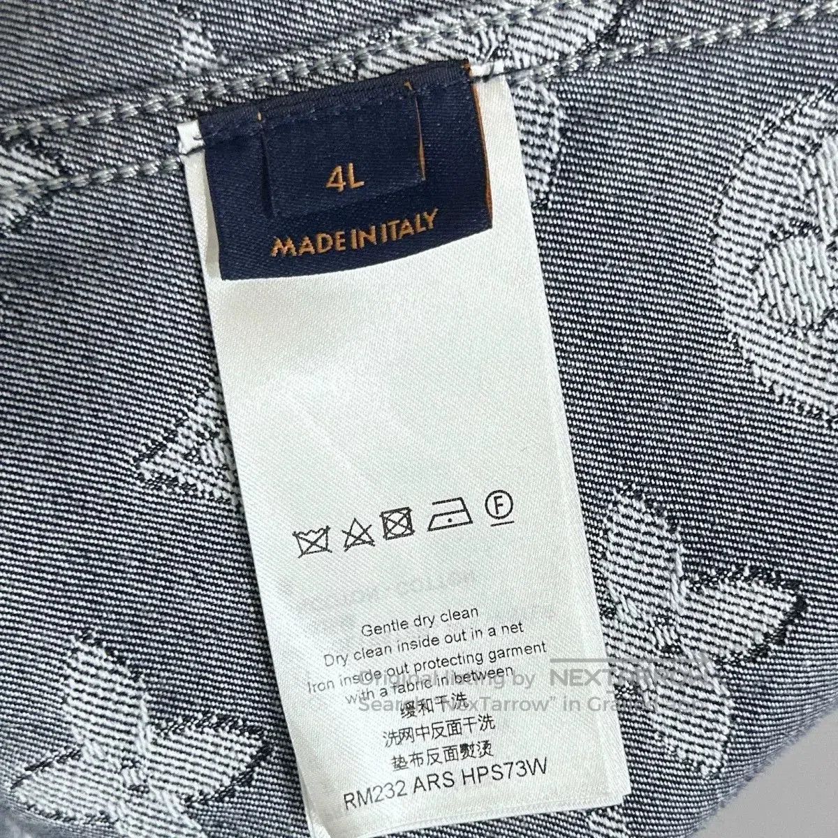 Louis Vuitton louis vuitton blue gradient denim short sleeve. Size US L / EU 52-54 / 3 - 5 Thumbnail
