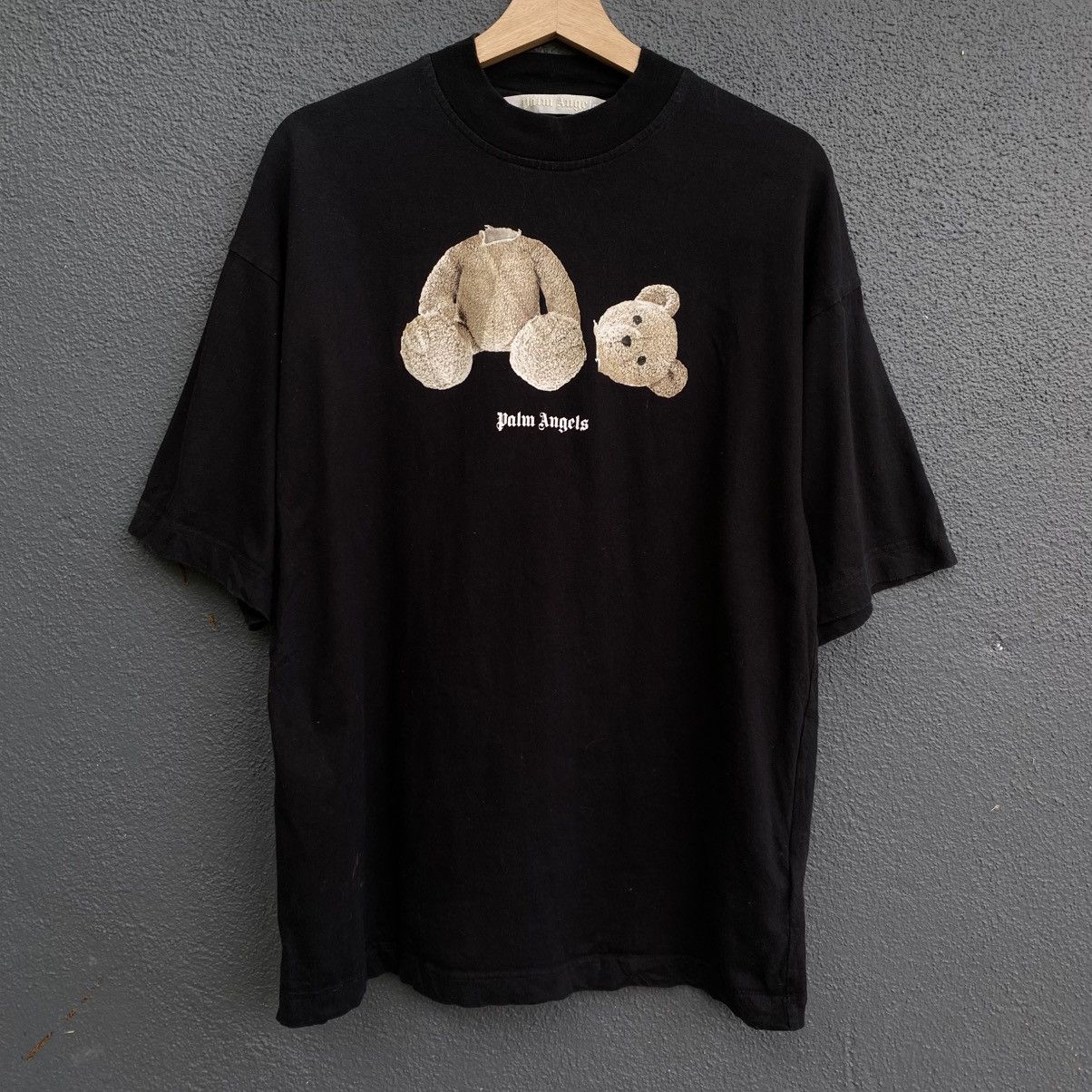 PALM ANGELS BEAR SPELLOUT TSHIRT