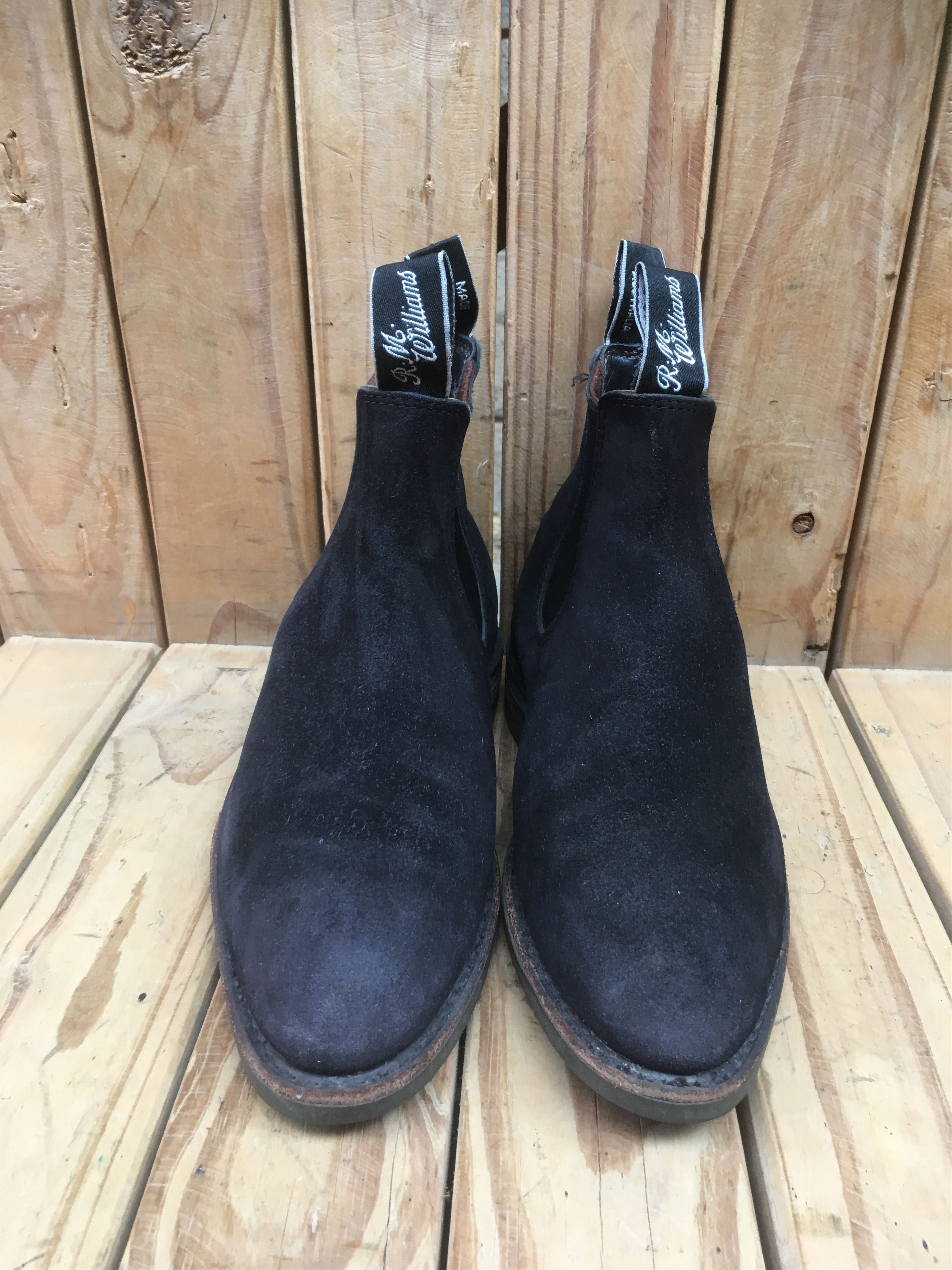 R.M. Williams RM Williams Black Australian Suede Boots Size UK 3 G USA 5.5 Size US 5.5 / IT 35.5 - 3 Thumbnail