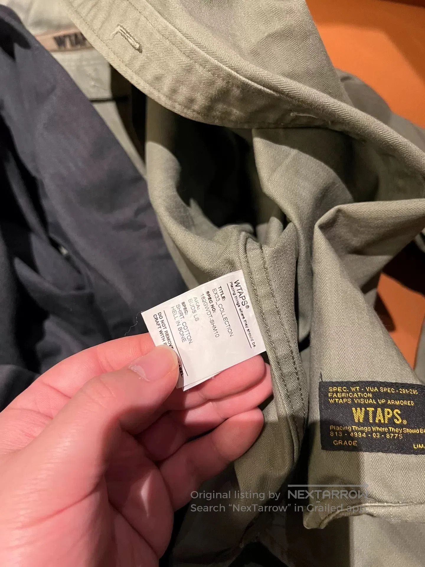 Wtaps WTAPS 16aw BUDS LS COTTON SHIRT. Size US L / EU 52-54 / 3 - 5 Thumbnail