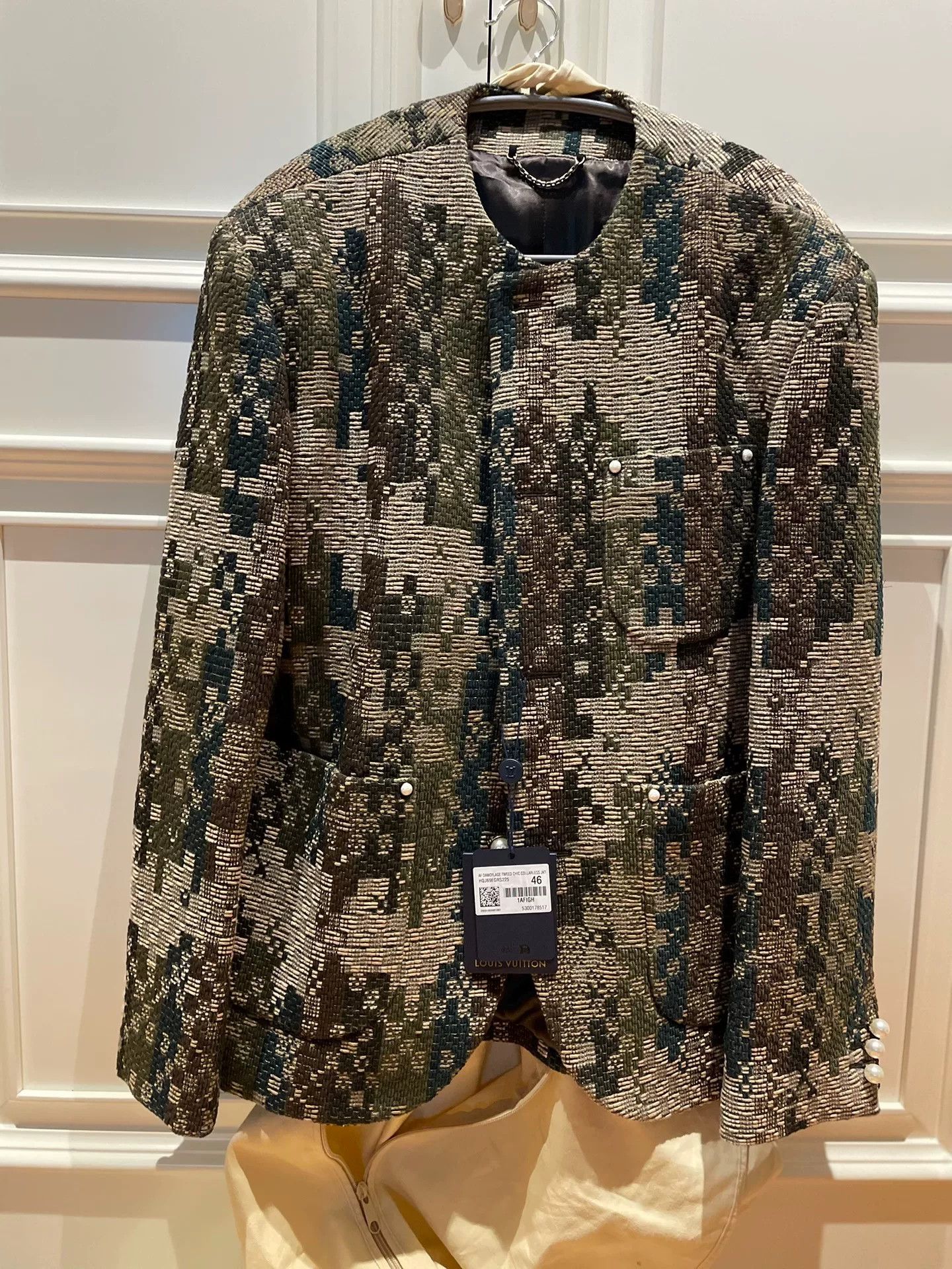 Louis Vuitton 2024 S/S Jacquard Camouflage Jacket