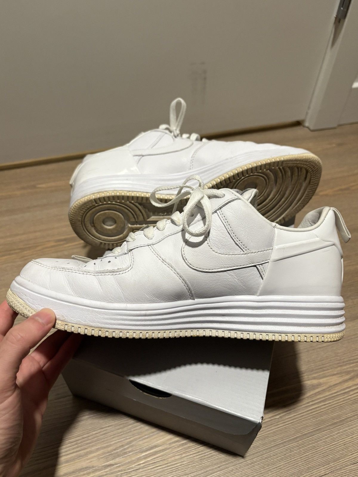 Acronym × Nike Lunar Force 1 White Size US 9 / EU 42 - 3 Thumbnail