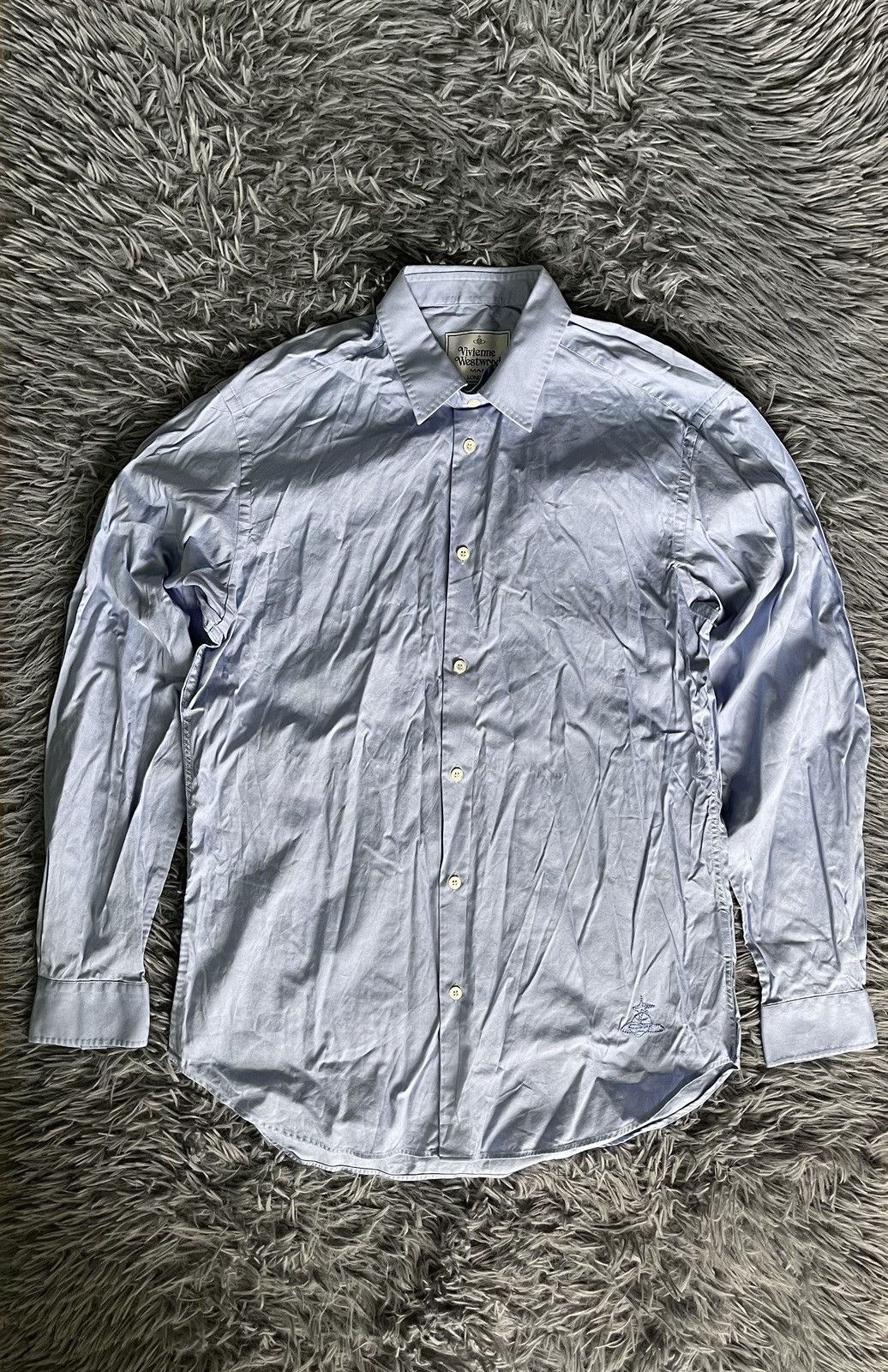 Vivienne Westwood Avant garde knit logo shirt