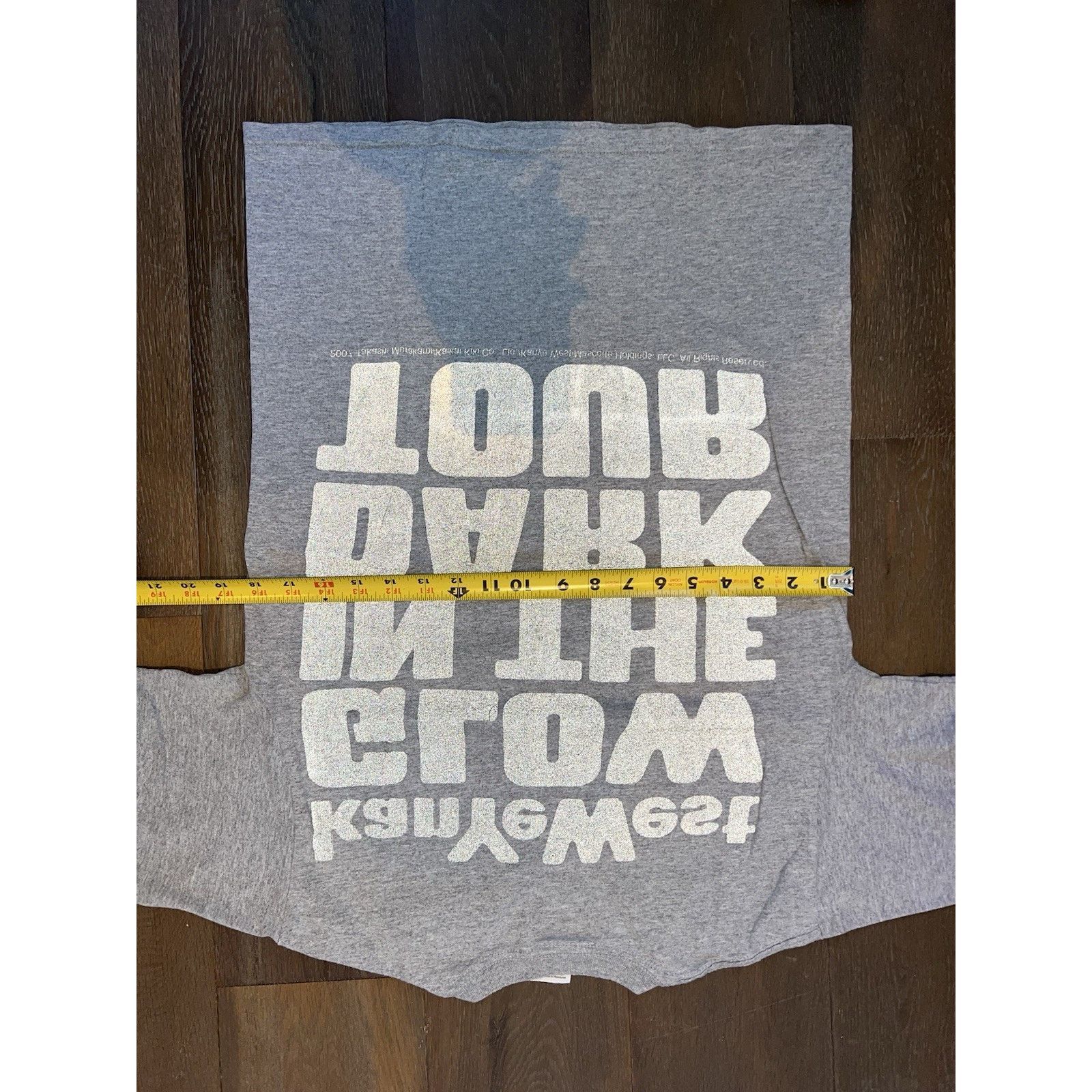 Gildan Vintage Kanye West Double Sided 3M Reflective Shirt Size S Size US S / EU 44-46 / 1 - 3 Thumbnail