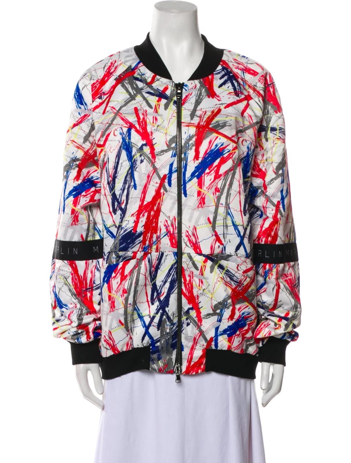 Other Marcell Von Berlin Printed Bomber Jacket Size: M Size M / US 6-8 / IT 42-44 - 1 Thumbnail