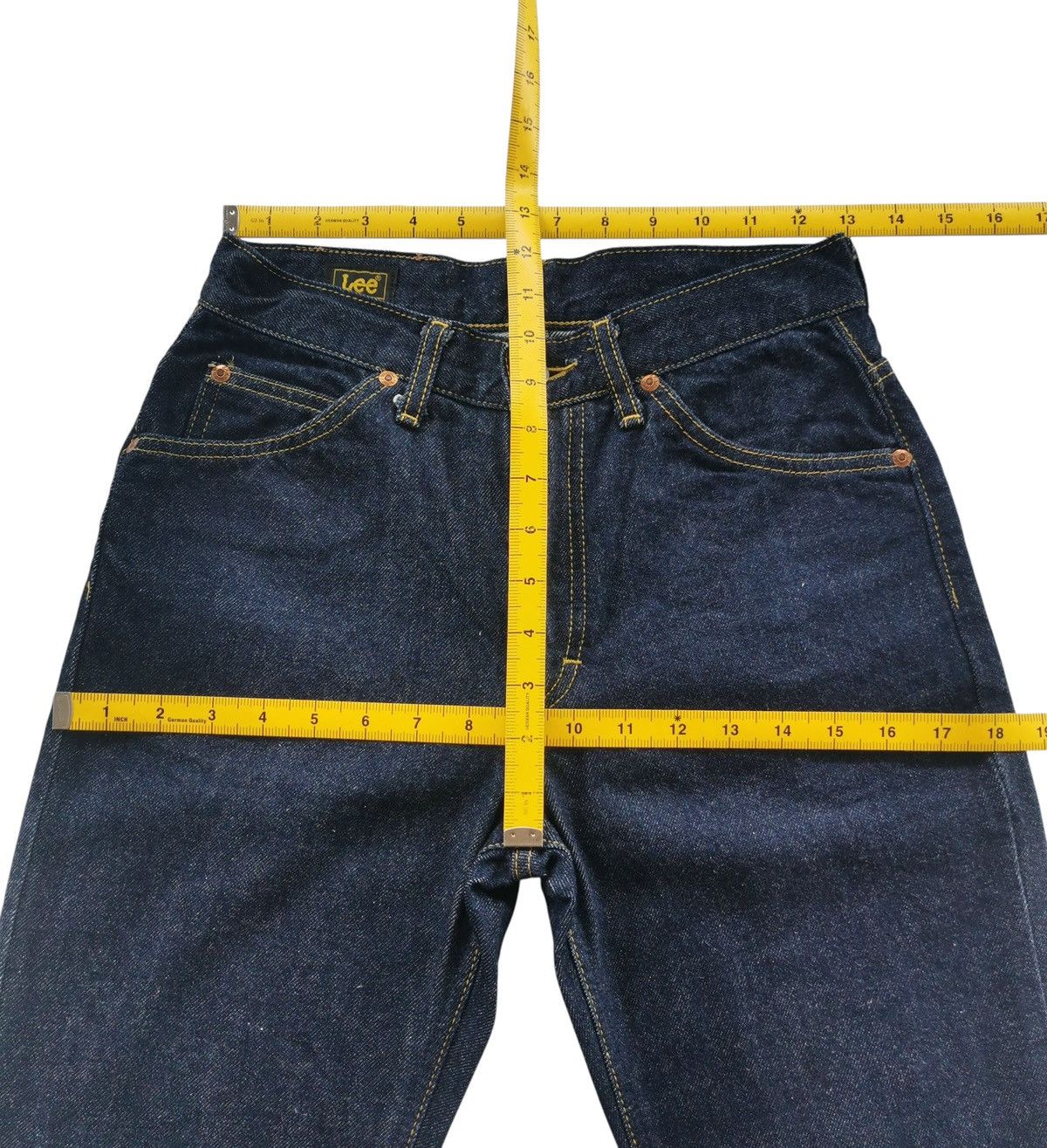 Lee Vintage Lee Womens Flare Jeans Size 26" / US 2 / IT 38 - 11 Thumbnail