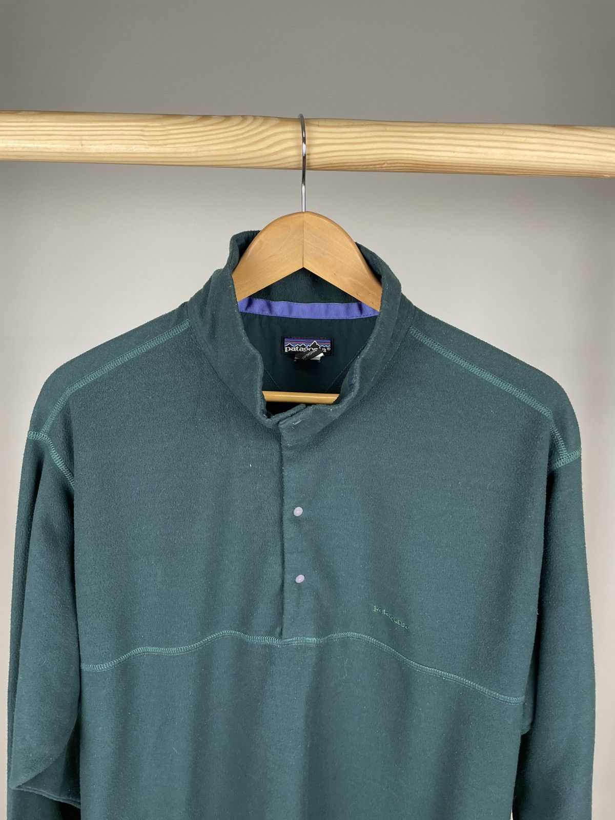 Designer × Patagonia × Vintage Crazy vintage Patagonia fleece sweater 90’s Size US L / EU 52-54 / 3 - 2 Thumbnail