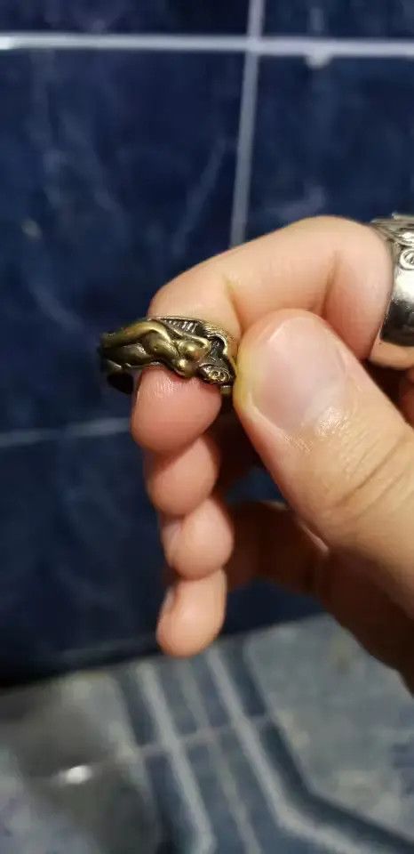 Jewelry Sexy Naked Skull Ring Size ONE SIZE - 3 Thumbnail