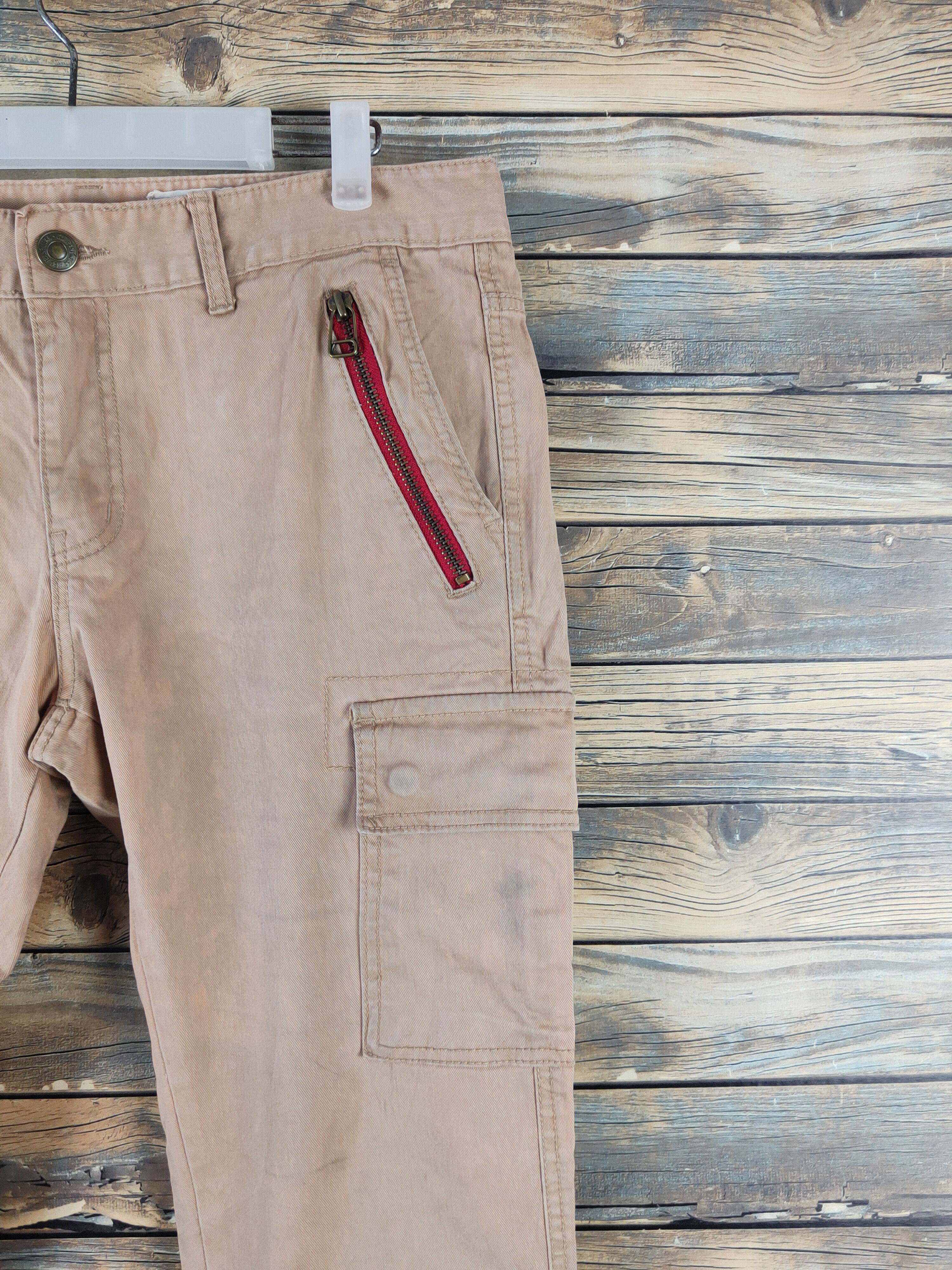 Japanese Brand DL Japanese Brand Brown Multipocket Cargo Pants #1338 Size 32" / US 10 / IT 46 - 5 Thumbnail