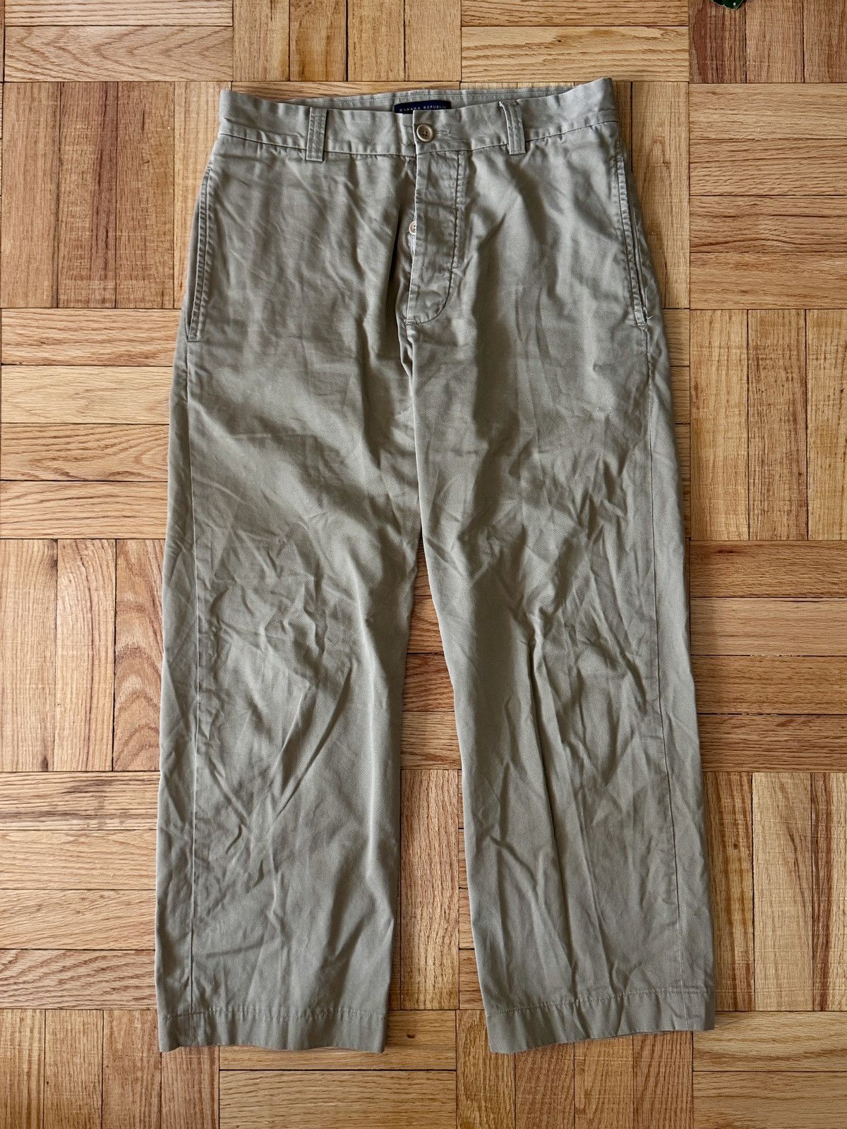 Banana Republic × Vintage Banana Republic Khakis Size 31x30 Size US 31 - 1 Thumbnail