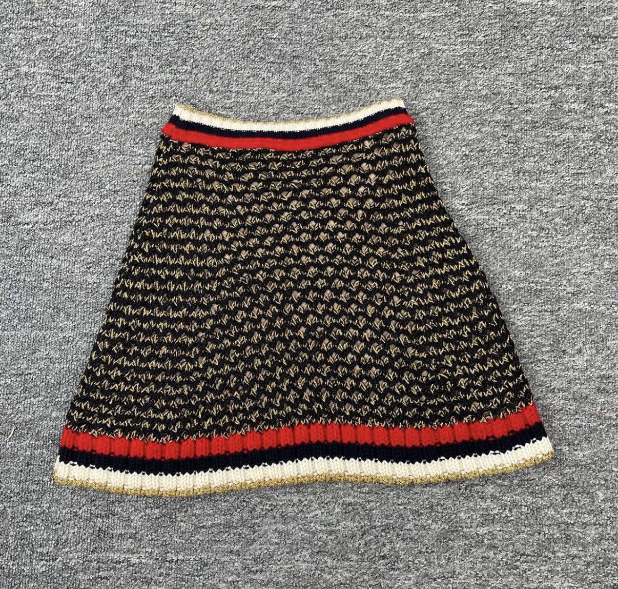 Gucci Gucci Hollow Decor Short Skirt K12 Size S / US 4 / IT 40 - 2 Thumbnail