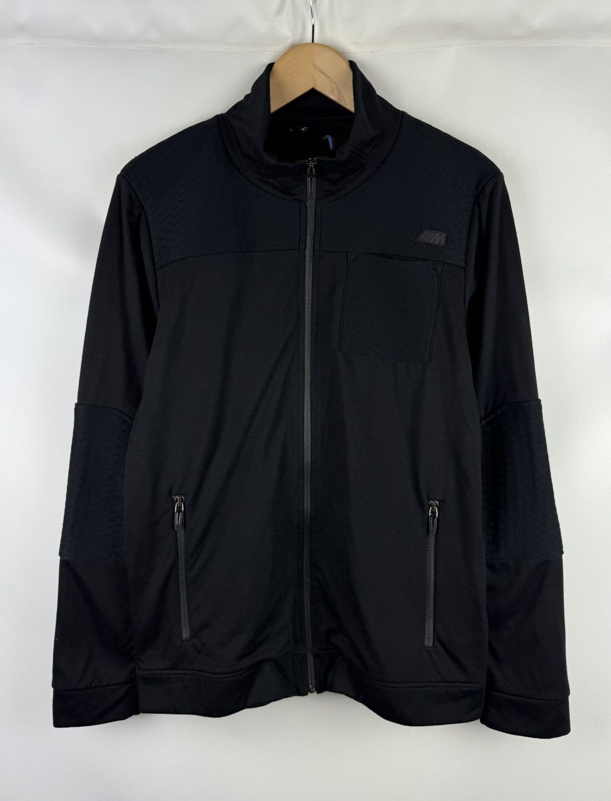 BMW BMW Motorrad Men’s Full Zip Cotton / Nylon Track Jacket Size US M / EU 48-50 / 2 - 1 Thumbnail
