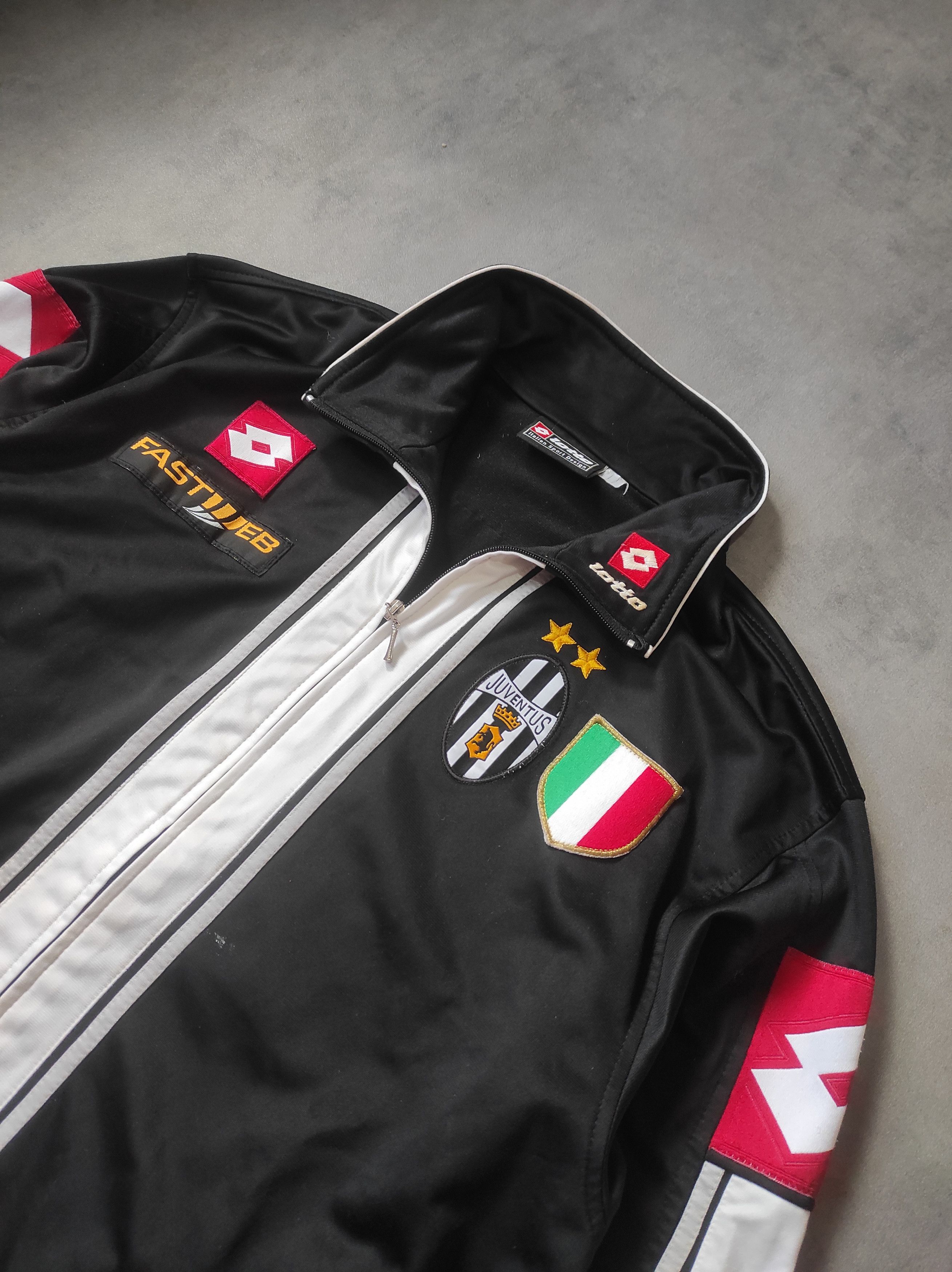 Lotto Sport vintage Juventus 2002 2003 tracksuit track top jacket Size US M / EU 48-50 / 2 - 2 Thumbnail