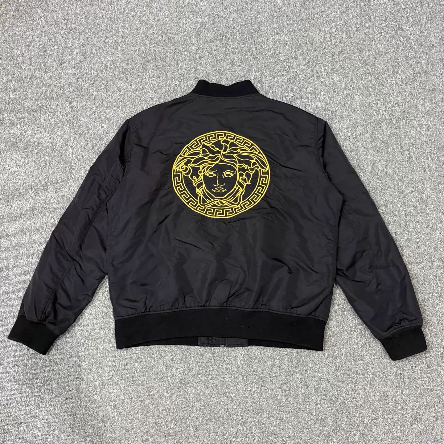 Versace Versace blk Medusa embroidery cotton jkt 52 99 new Size US L / EU 52-54 / 3 - 2 Thumbnail