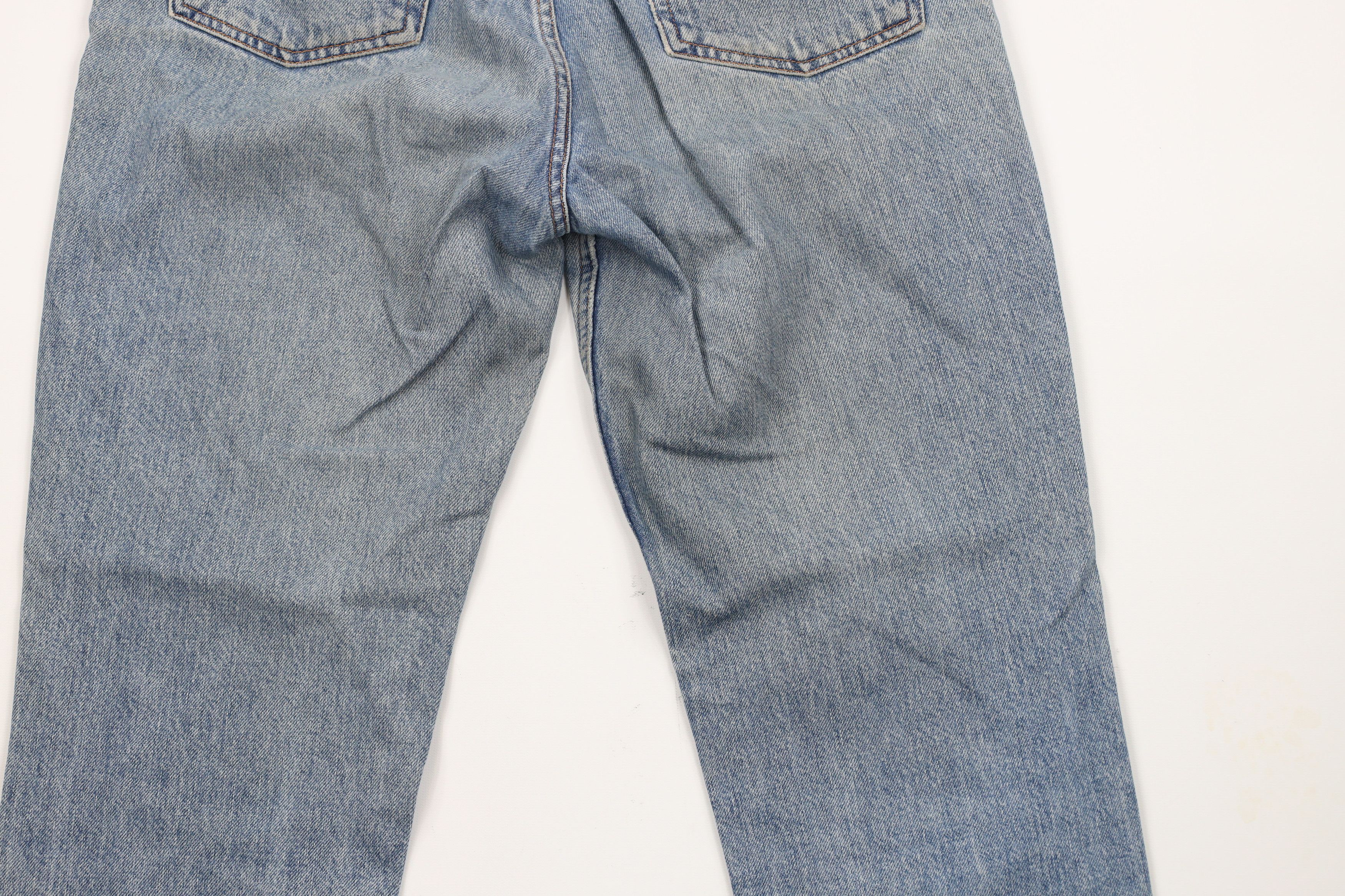 Guess × Vintage Vintage 90s Guess Jeans Narrow Leg Denim Jeans Blue Cotton Size US 31 - 10 Thumbnail