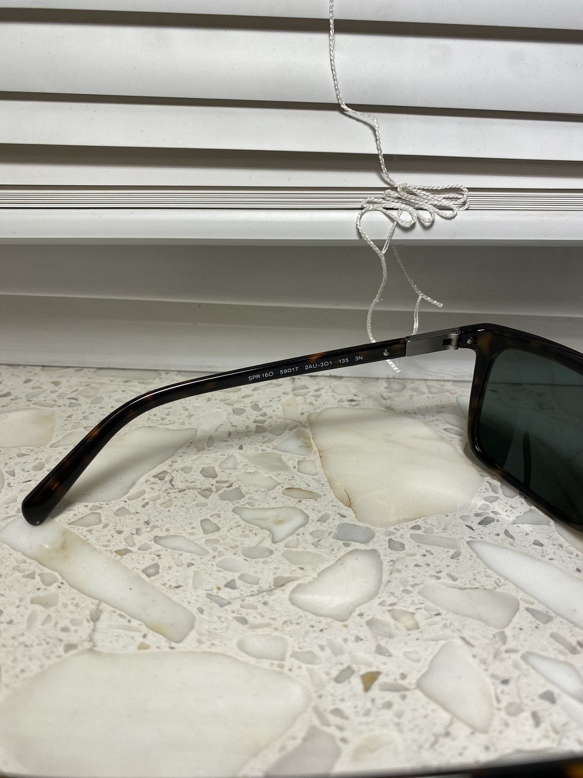 Prada × Vintage Silver Tab Vintage Prada Sunglasses Size ONE SIZE - 8 Thumbnail