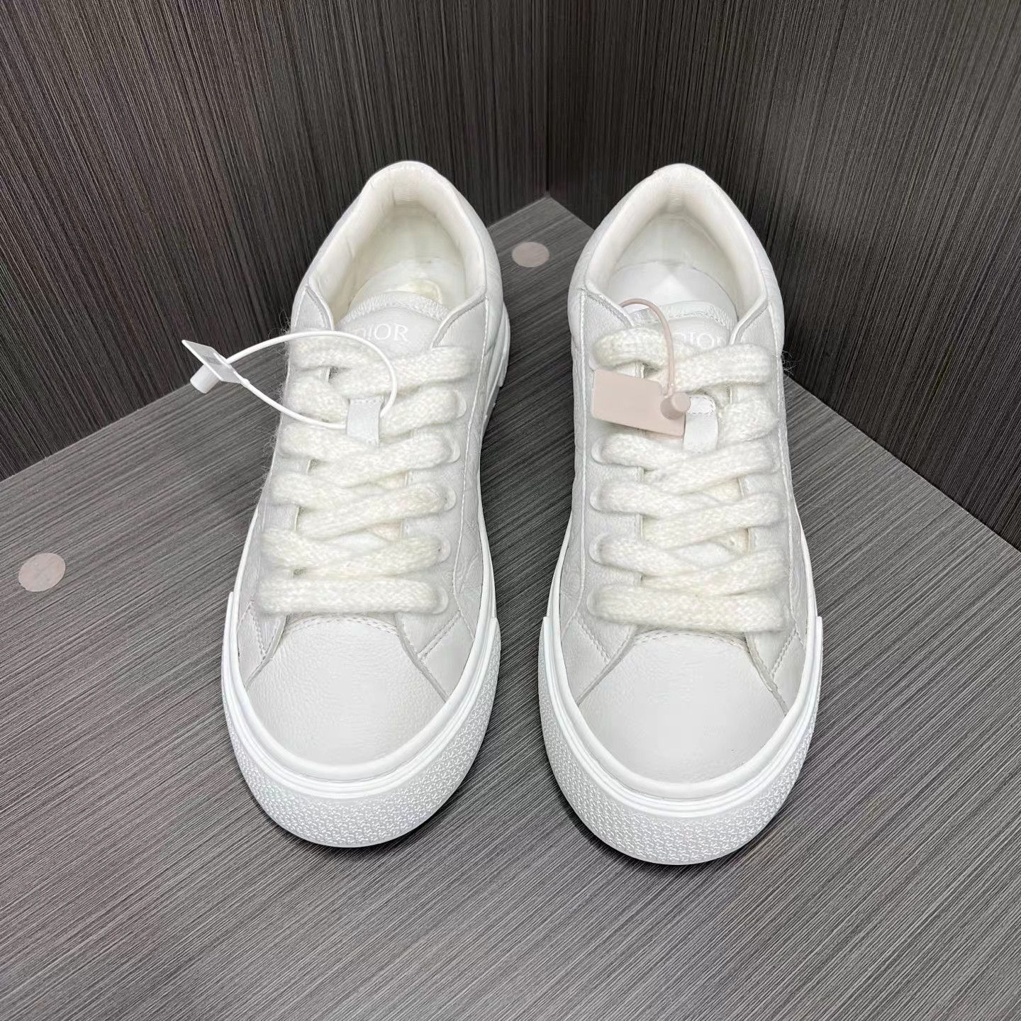 Dior Dior B33 Spin Sneaker (White) K15 Size US 9 / EU 42 - 2 Thumbnail