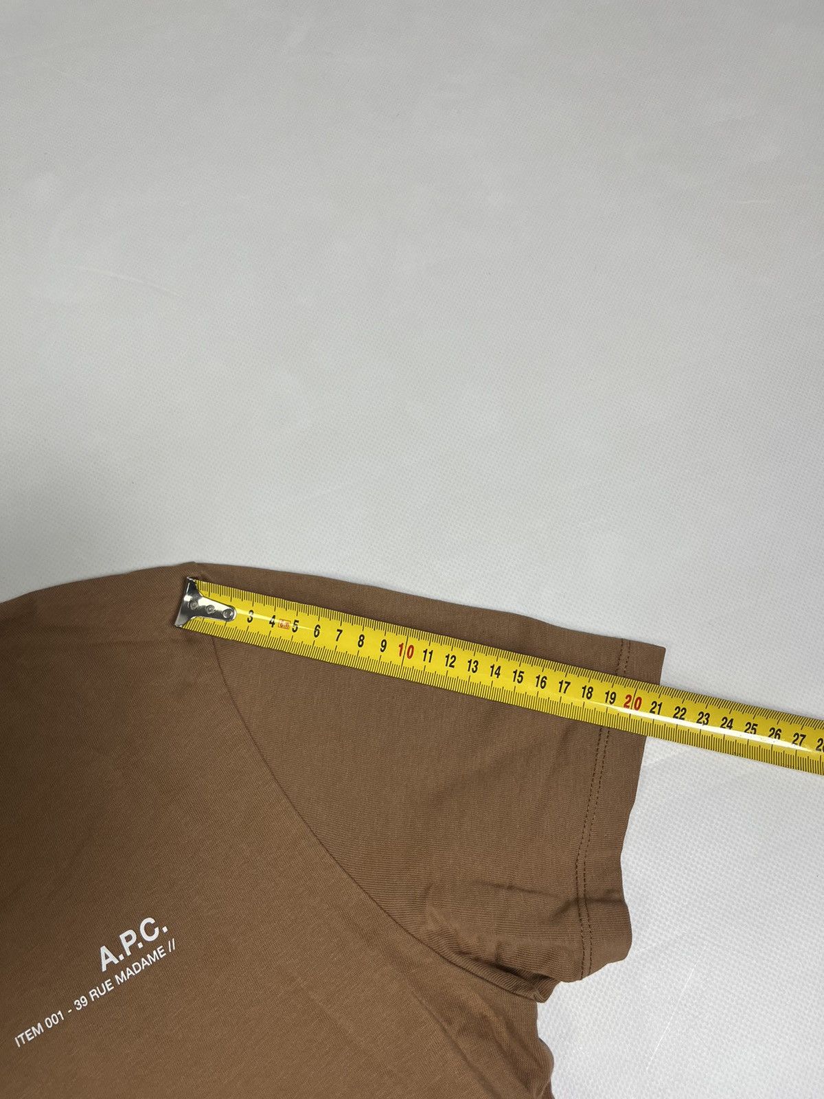 A.P.C. × Carhartt × Japanese Brand 🪵RARE🪵 A.P.C. Terracotta brown basic Tee shirt Size US M / EU 48-50 / 2 - 12 Thumbnail