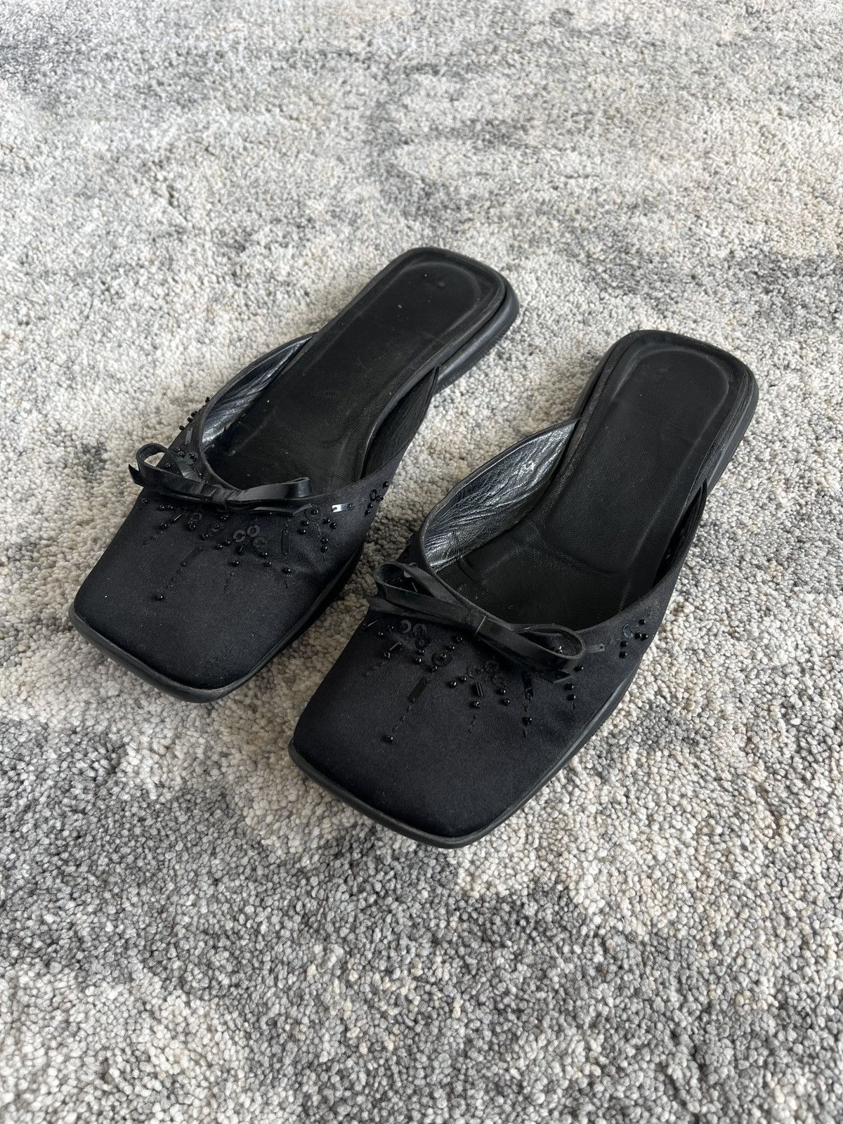 Prada Prada 1999 silk mules Size US 7 / IT 37 - 7 Thumbnail