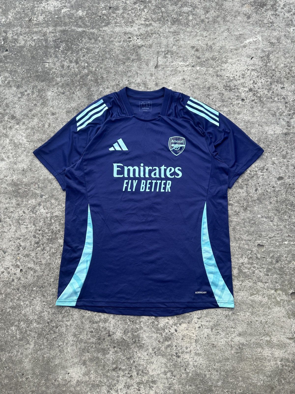 Adidas Adidas Arsenal 9 Mead Soccer Jersey Style Rare Casual VTg XL Size US XL / EU 56 / 4 - 1 Thumbnail
