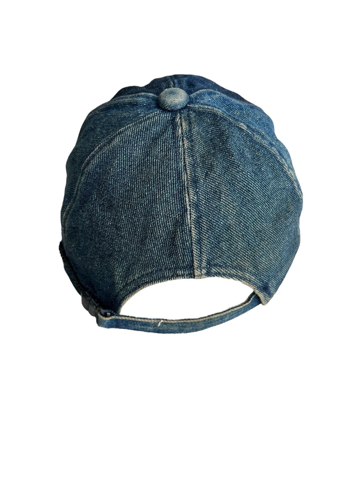 Vintage Vintage England Flag Embroidery Distressed Denim Hat Size ONE SIZE - 4 Thumbnail