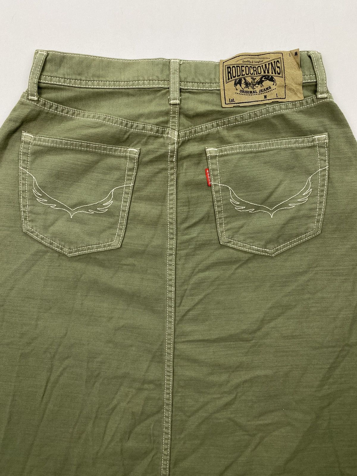 Japanese Brand Rodeo Crowns Dirty Skirt Size 27" / US 4 / IT 40 - 6 Thumbnail