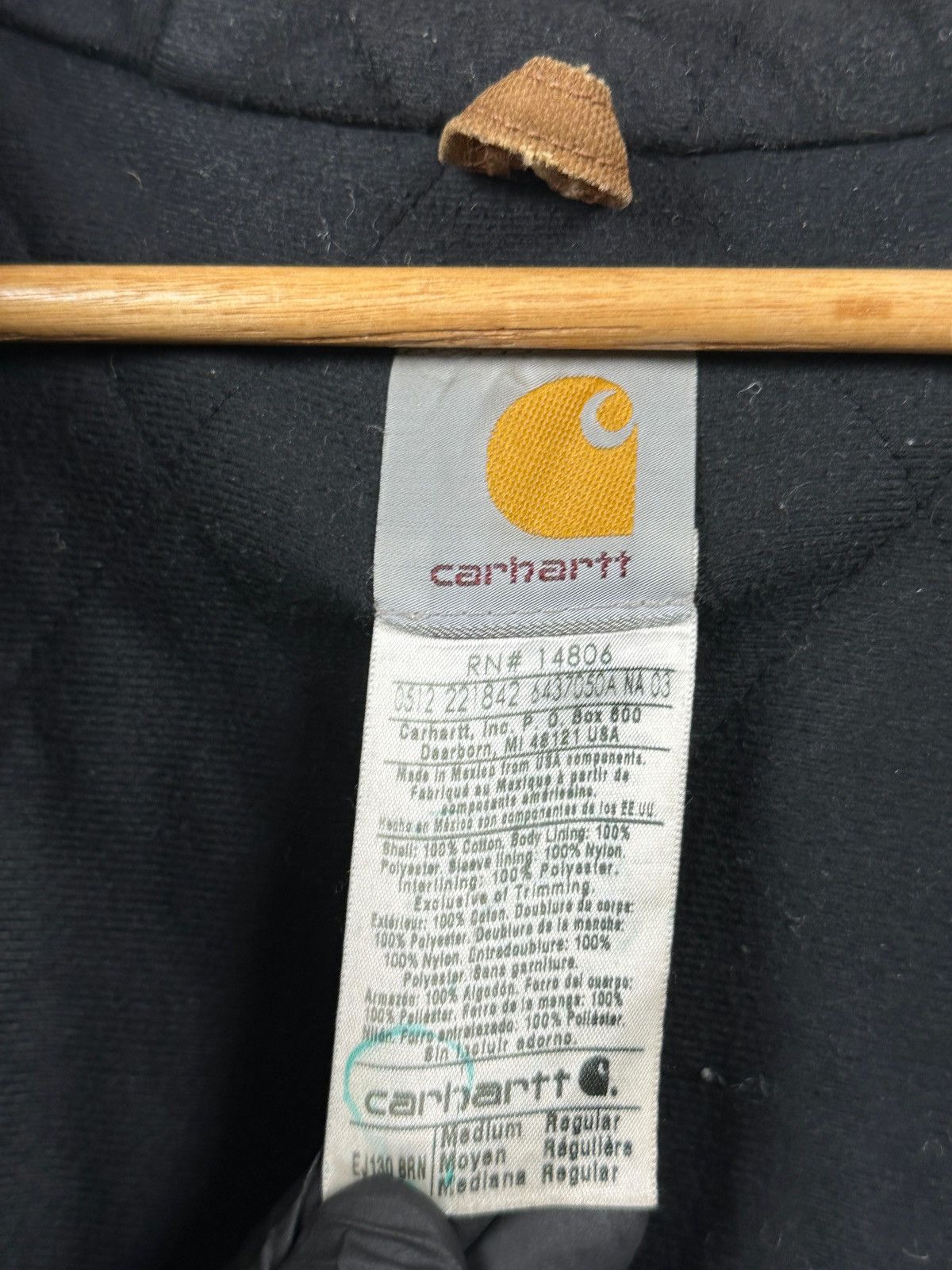 Carhartt Vintage Carhartt Active Jacket Size US L / EU 52-54 / 3 - 24 Thumbnail